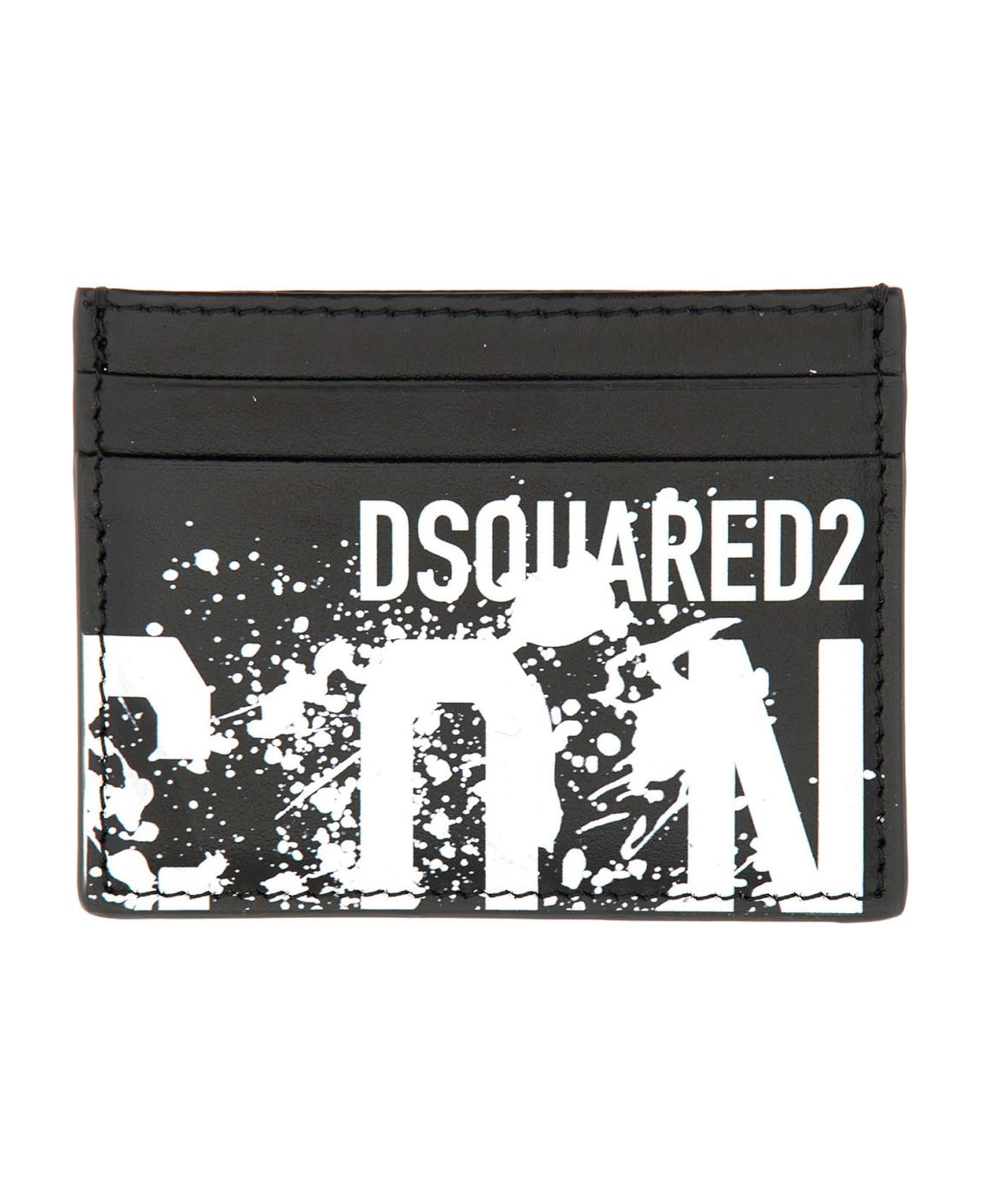 Dsquared2 Icon Card Holder - BLACK