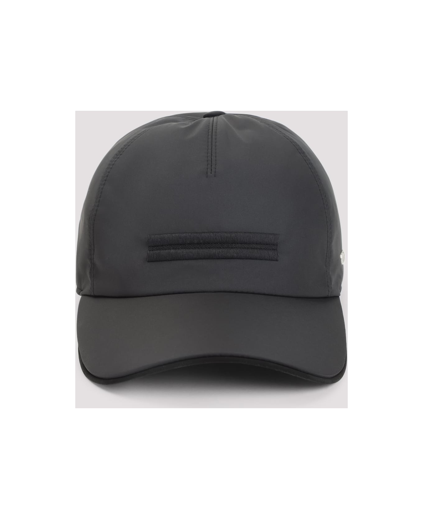 Zegna Nylon Baseball Cap - Nero Unito