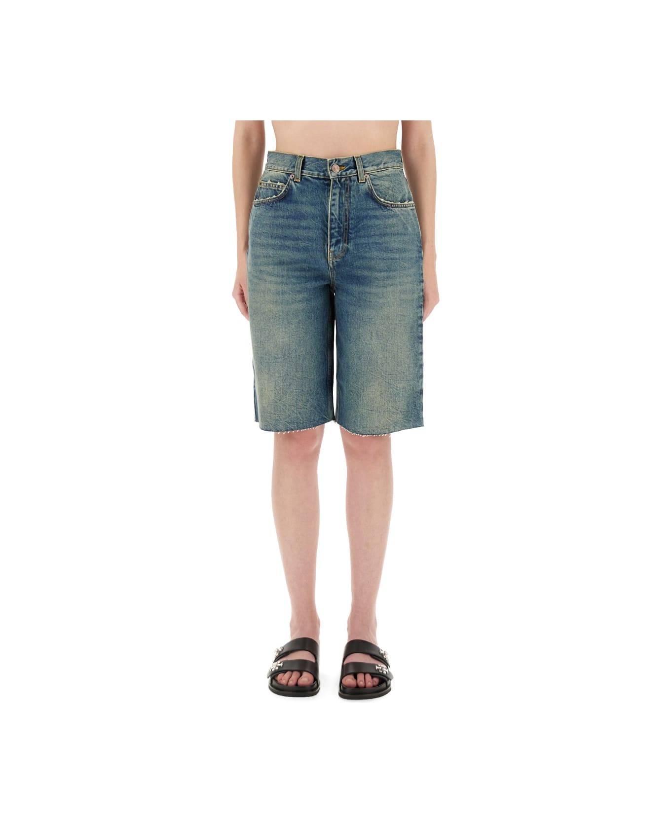Tory Burch Denim Shorts - DENIM