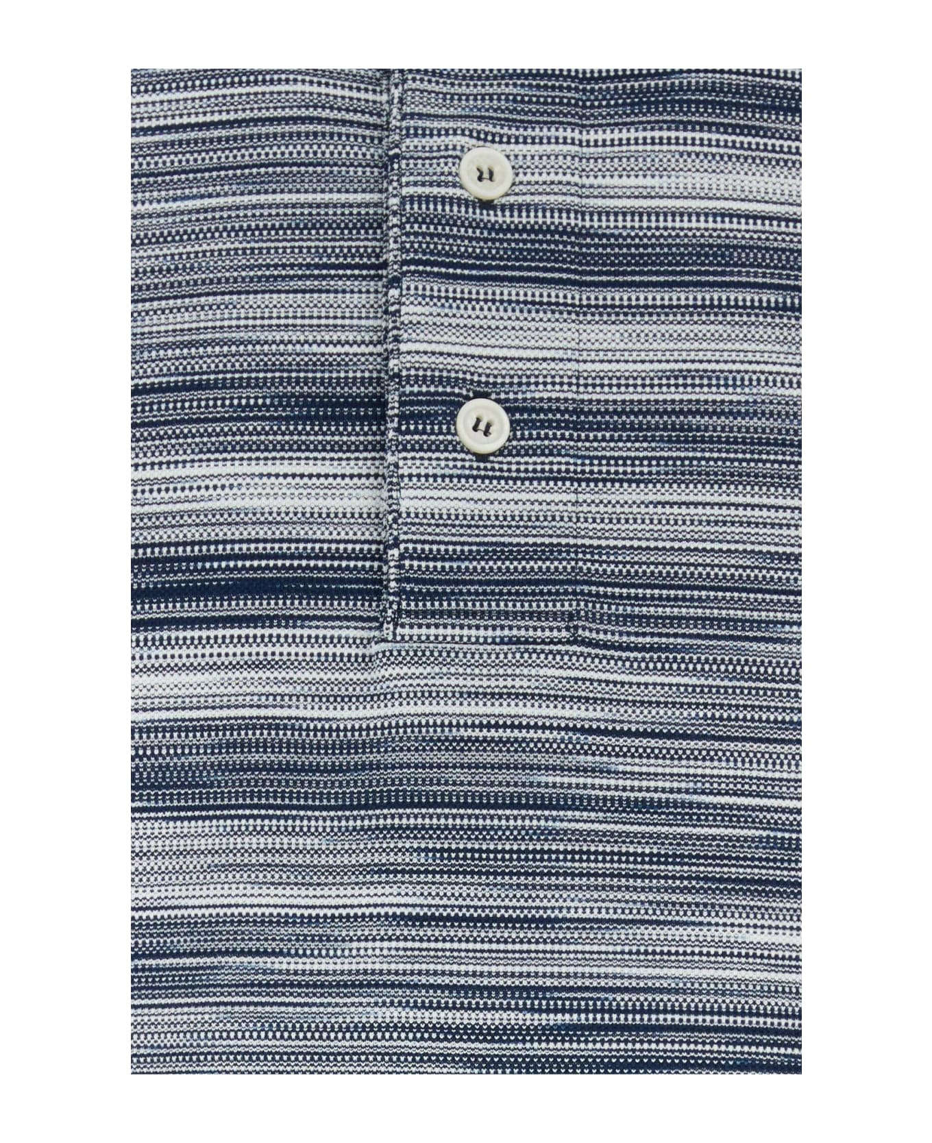Missoni Embroidered Cotton Polo Shirt シャツ