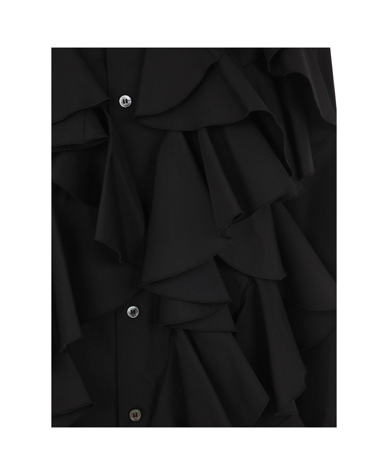 Comme des Garçons Comme des Garçons Ladies Blouse - Black コート