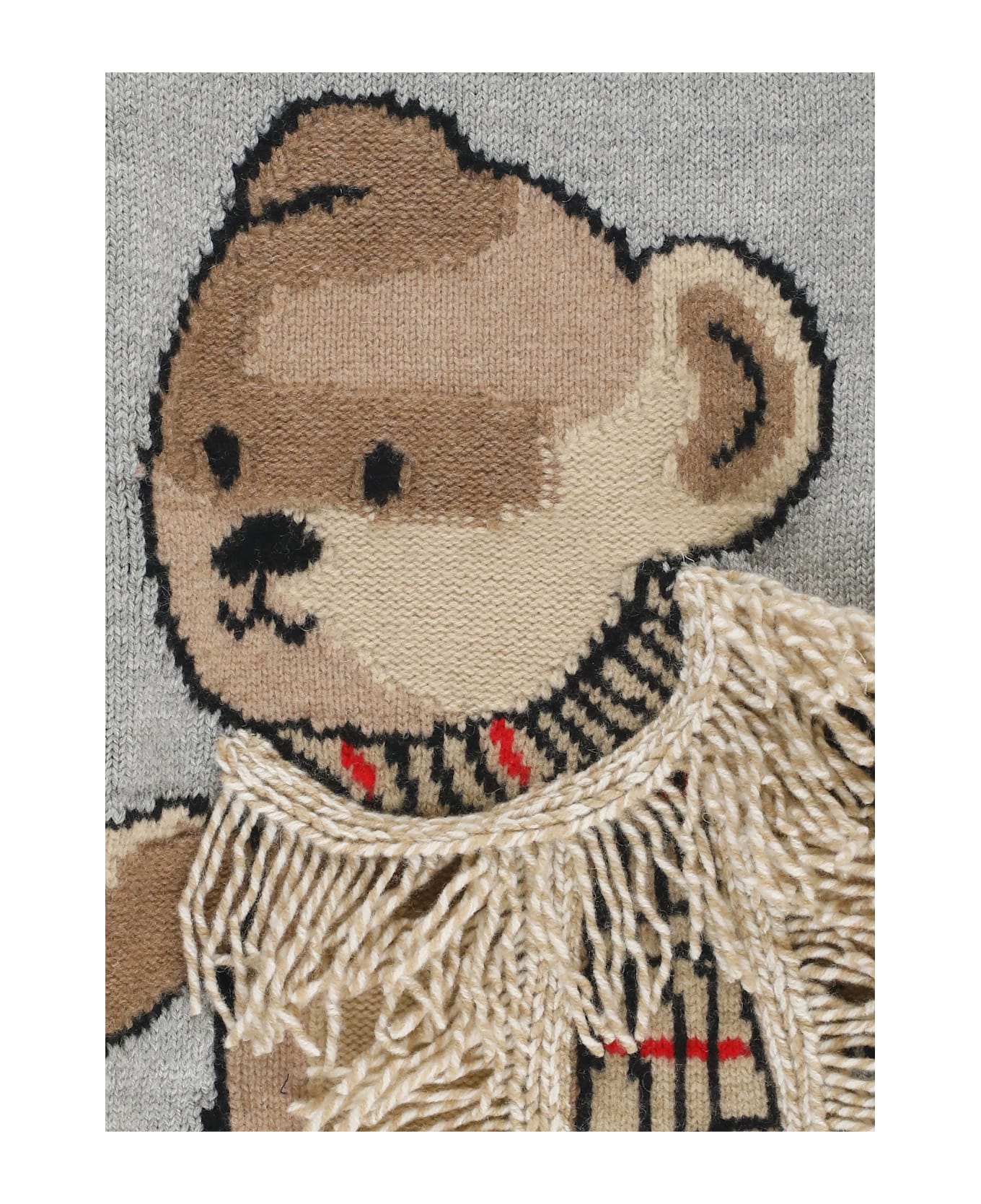 Burberry Teddy Sweater - Grey