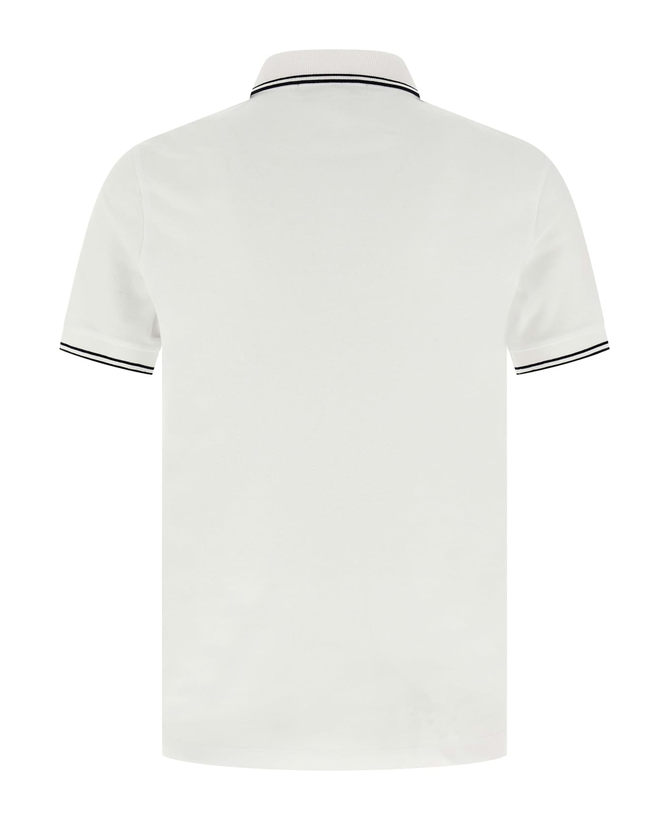 Stone Island Polo Logo Patch - White