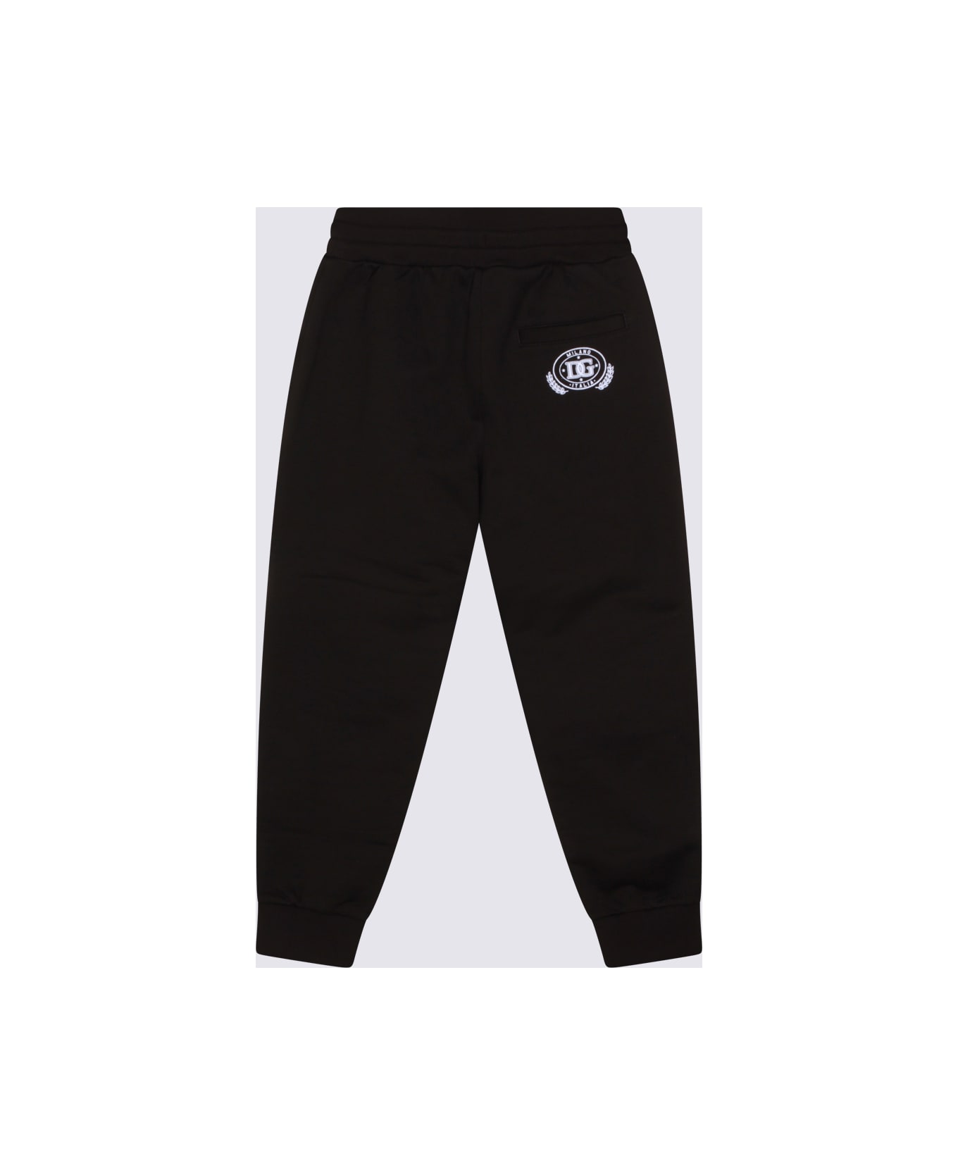 Dolce & Gabbana Black Cotton Pants - Black