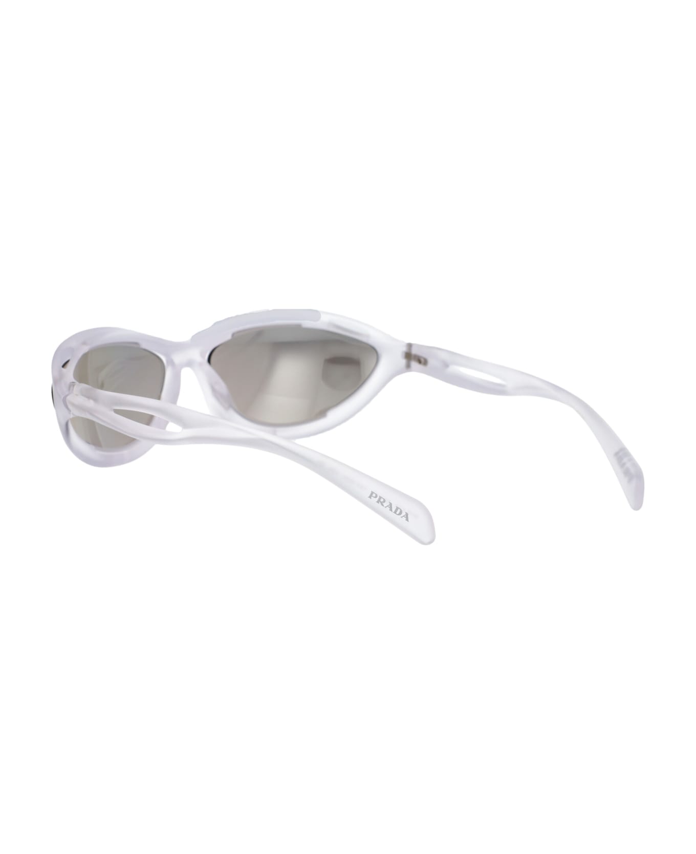 Prada Eyewear 0pr A23s Sunglasses - 14V60H Frosted Crystal