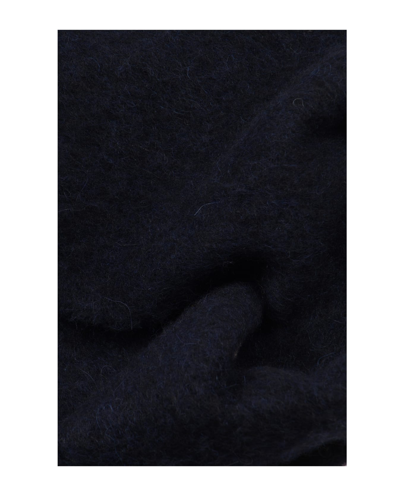 Marni Fringed Edge Scarf - Blue/Black スカーフ