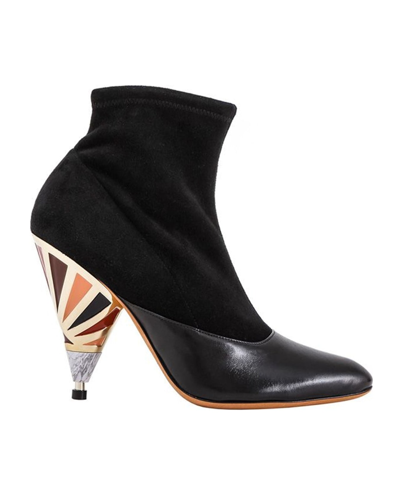 Givenchy Leather Ankle Boots - Black ブーツ