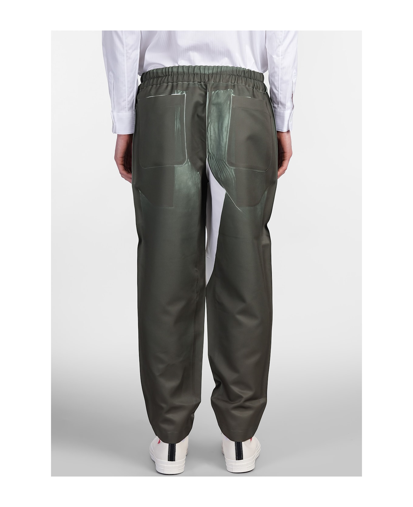 Comme des Garçons Shirt Pants In Green Polyester - green