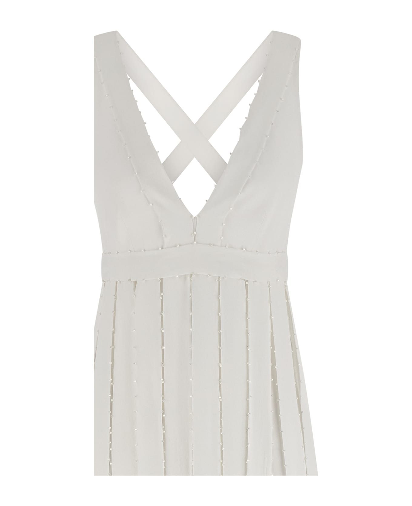Giovanni Bedin Pearl Dress - White
