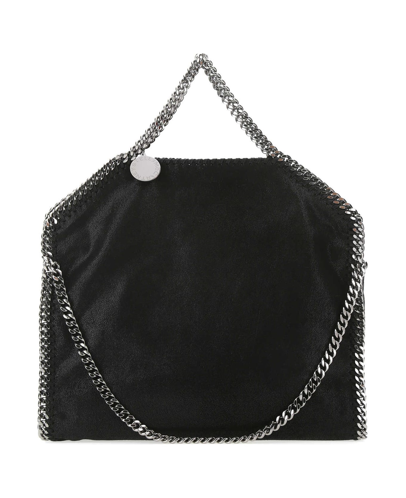 Stella McCartney Black Shaggy Deer Medium Falabella Handbag - 1000