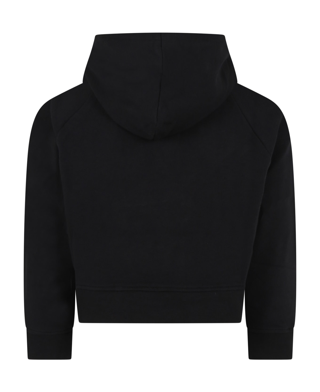 Stella McCartney Kids Black Sweatshirt For Girl With Logo - Black