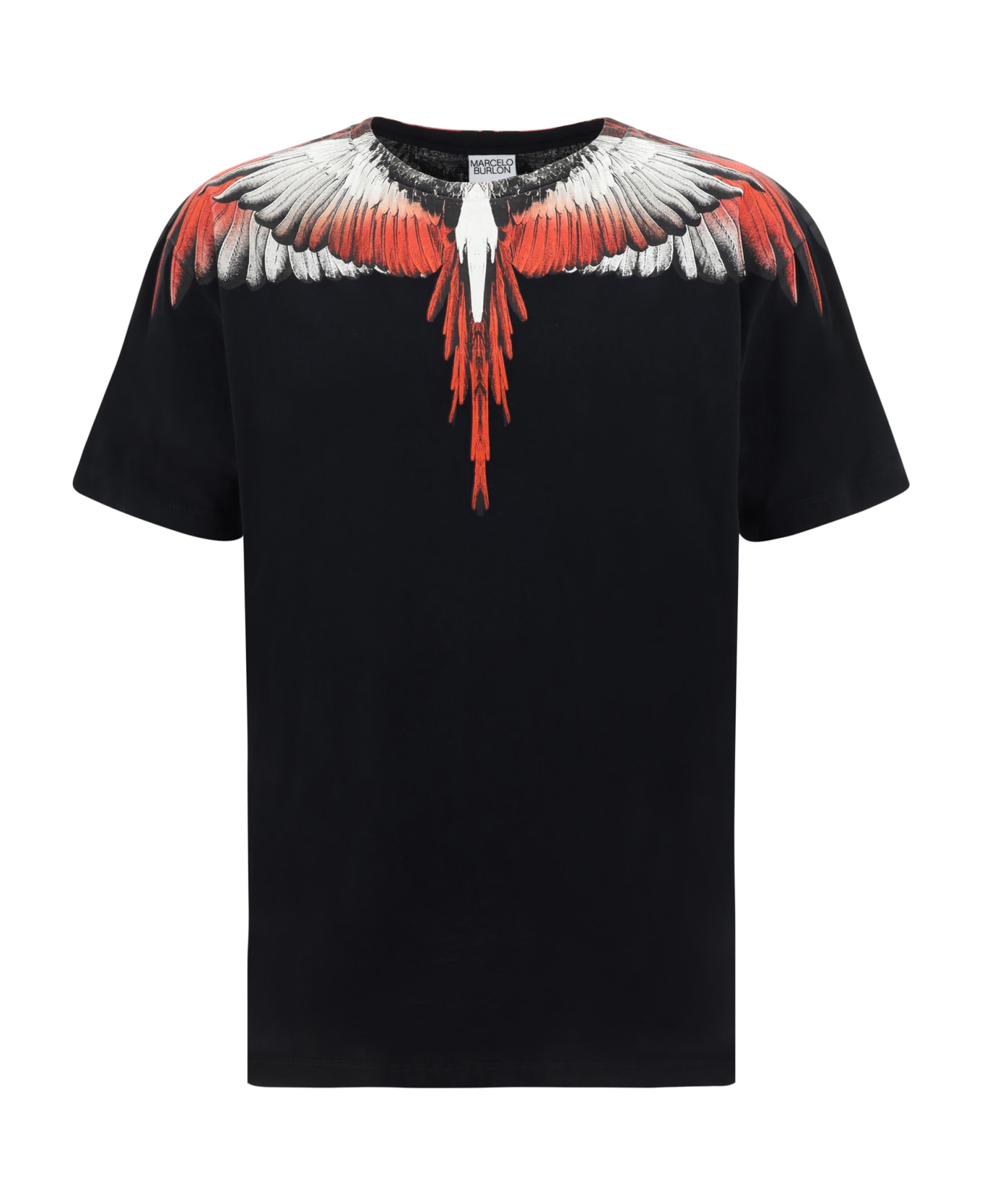 Marcelo Burlon Icon Wings T-shirt - Black Red