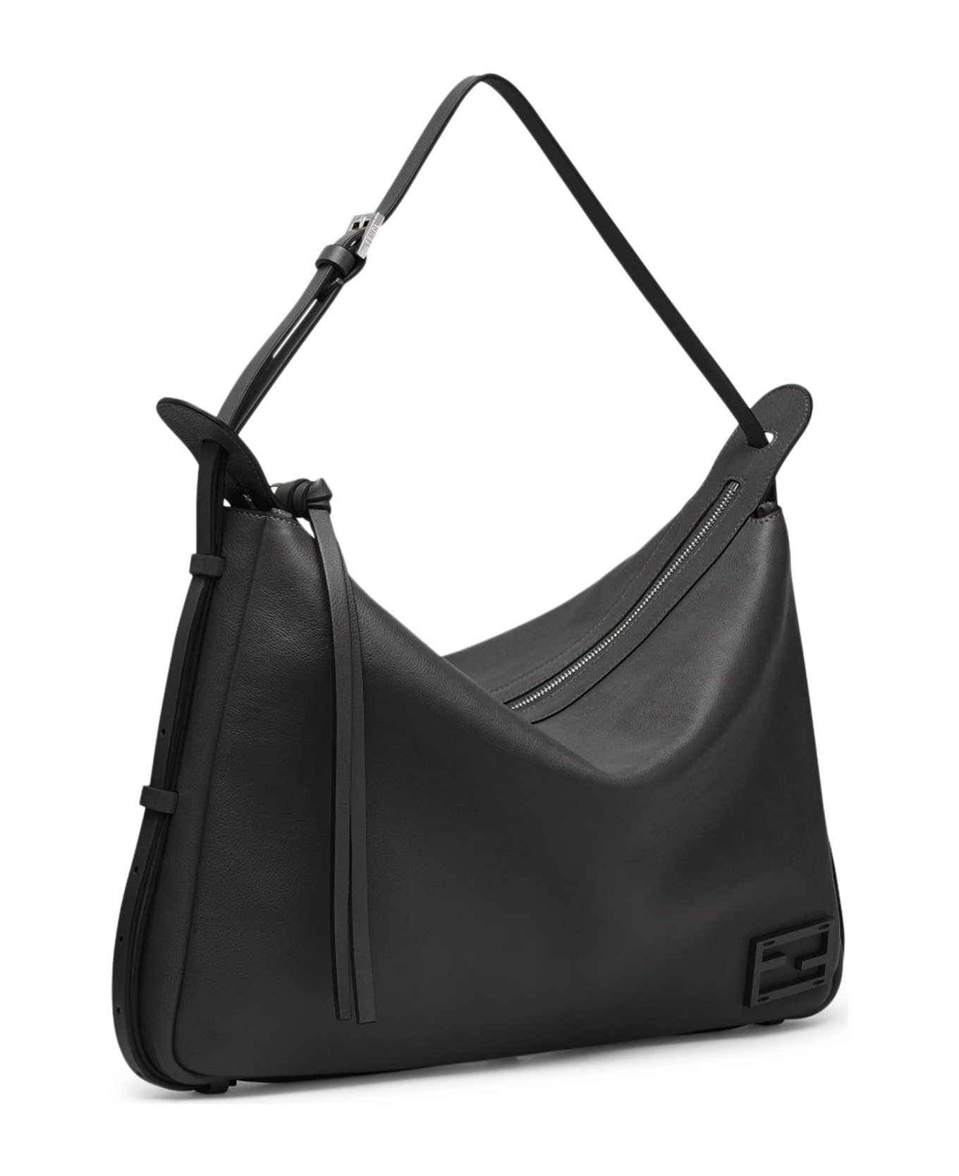 Fendi Simply L Vit.corv - Black Puvibr