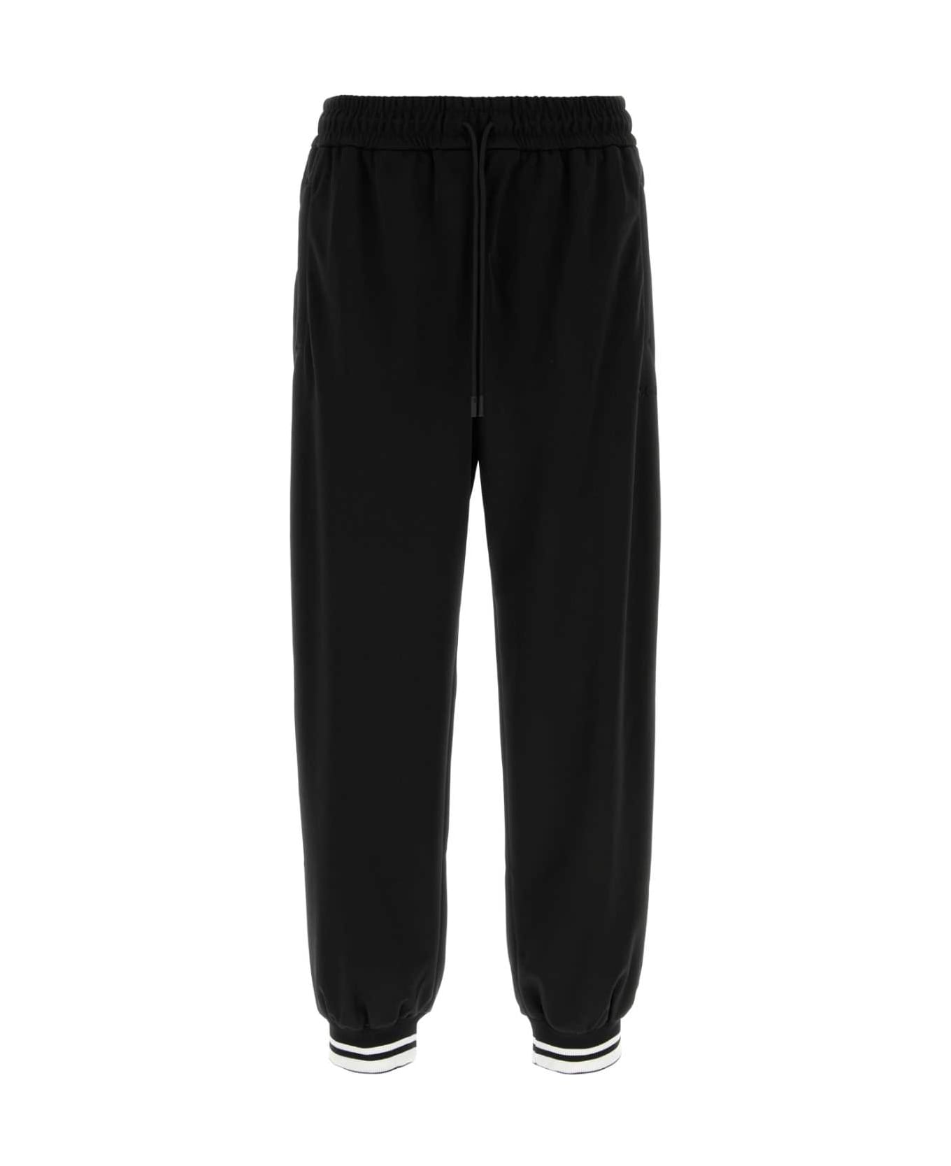 Gucci Black Polyester Joggers - BLACKMIX