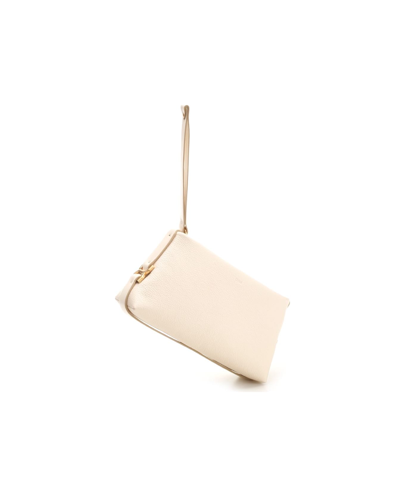 Chloé Black 'marcie' Pouch - White