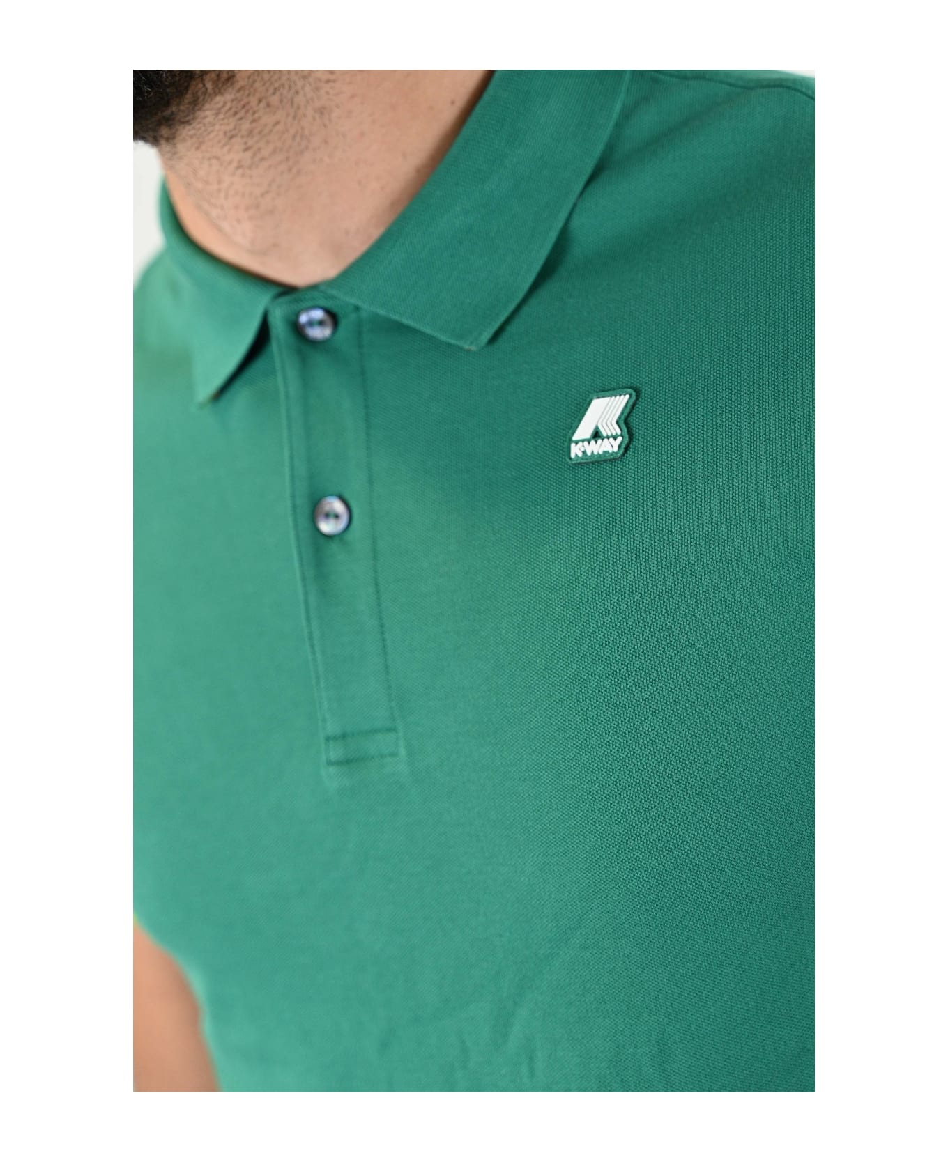 K-Way Vincent Polo Shirt - Z Green