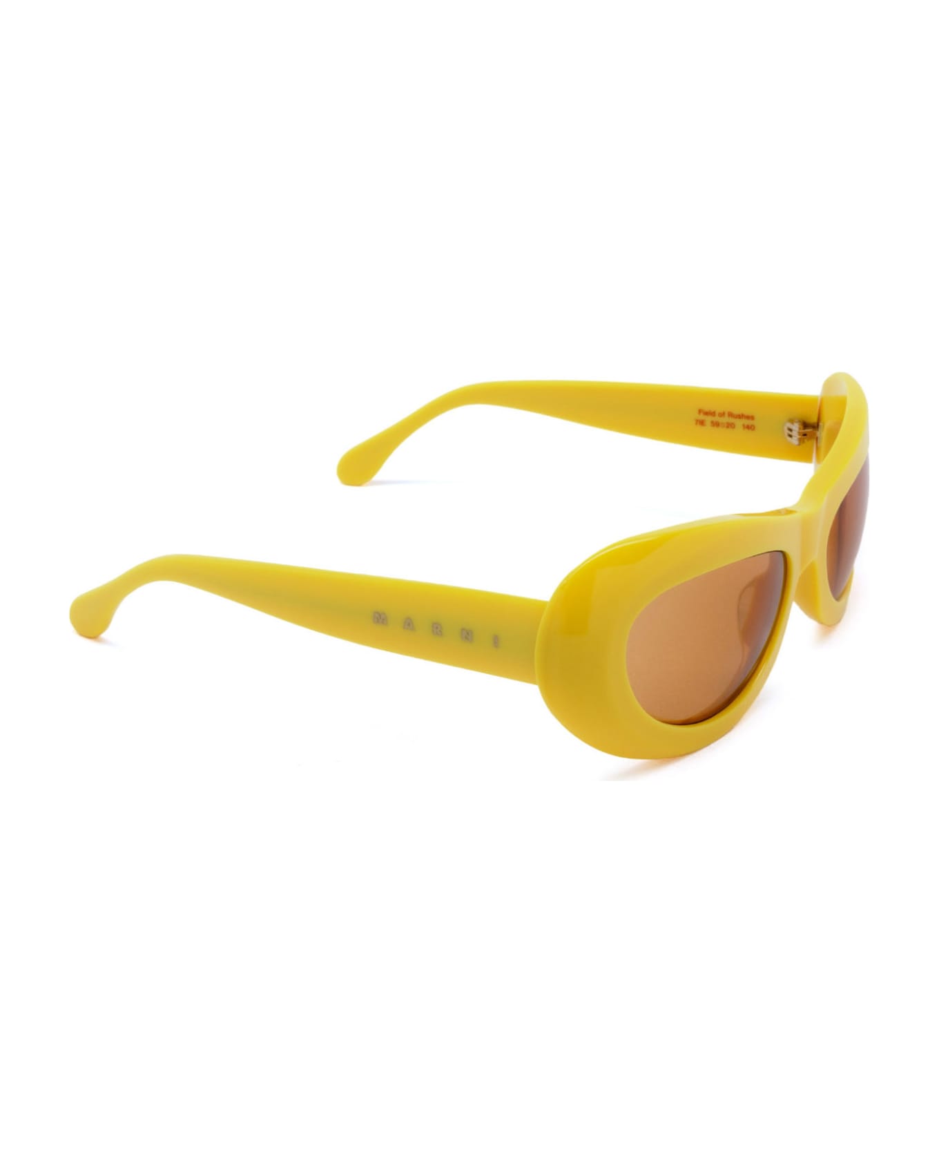 Marni Eyewear Field Of Rushes Yellow Sunglasses - Yellow サングラス