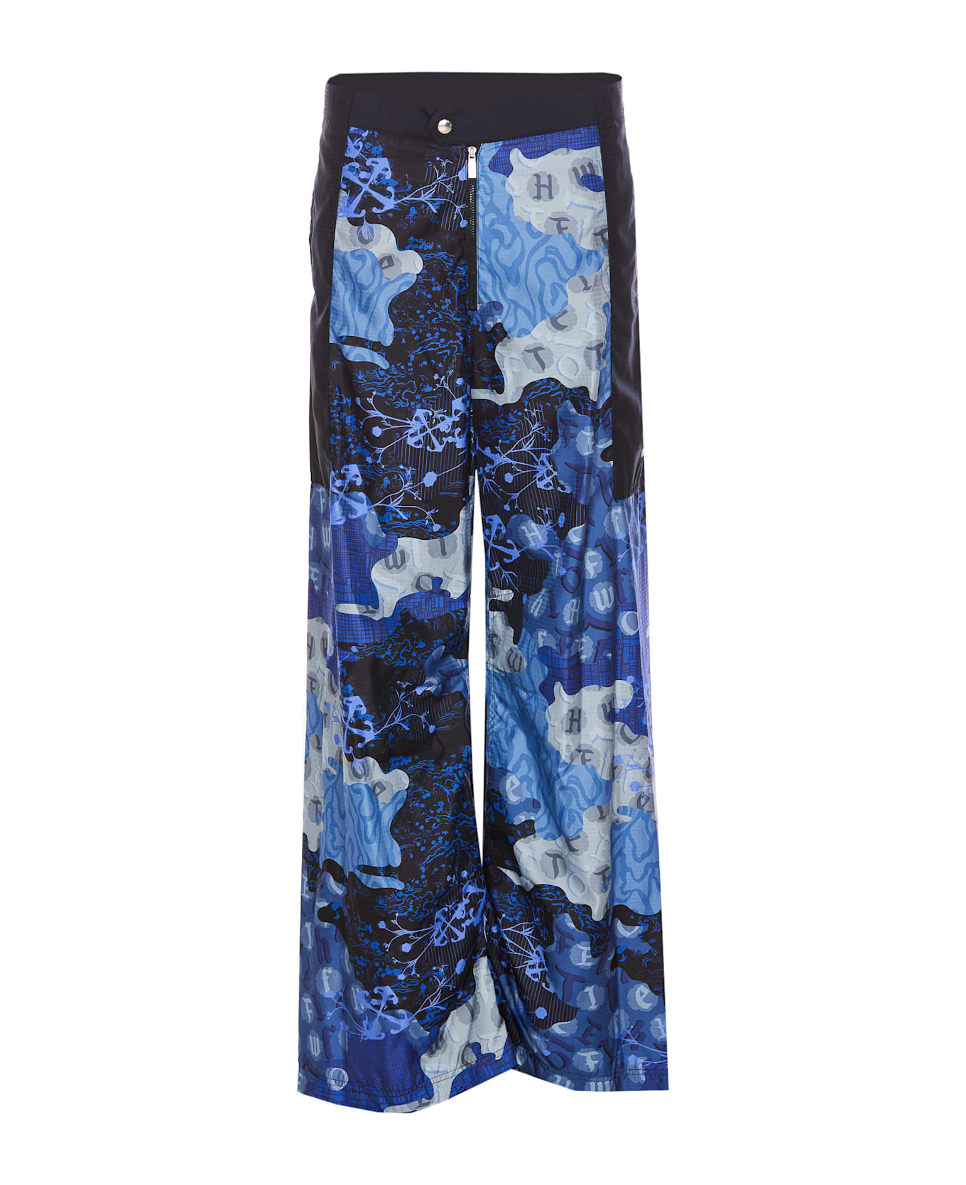 Off-White Camouflage Pants - Blue