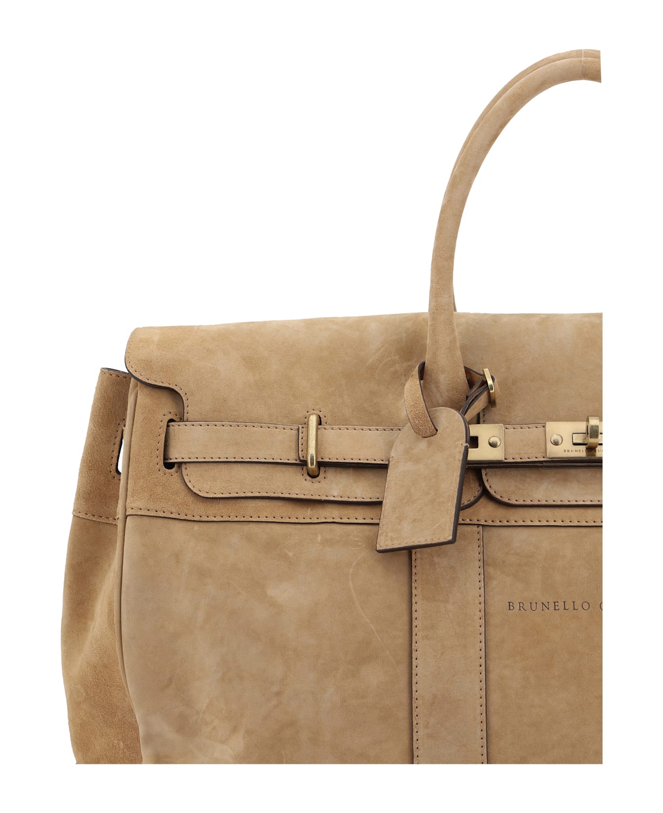 Brunello Cucinelli Country Travel Bag - Biscotto
