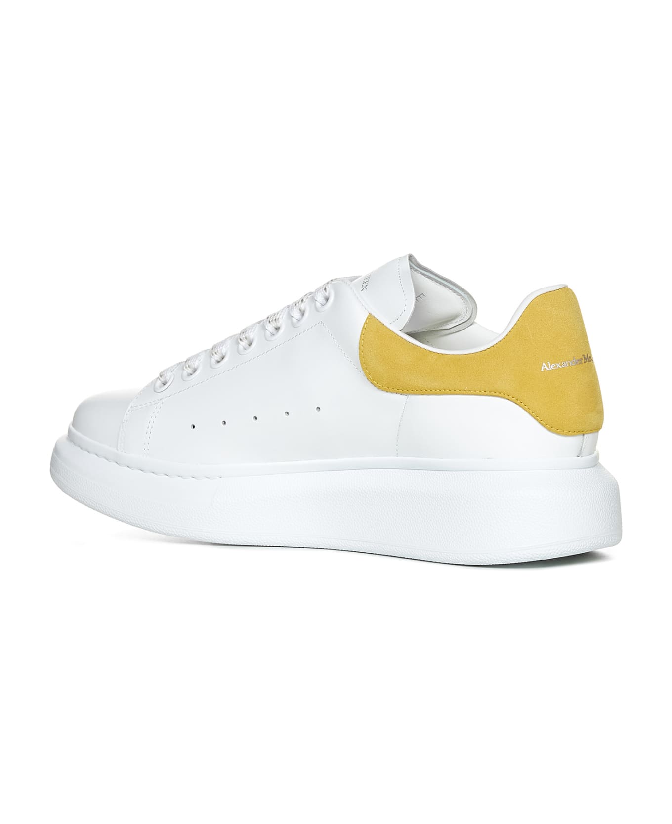 Alexander McQueen Sneakers - White pop yellow