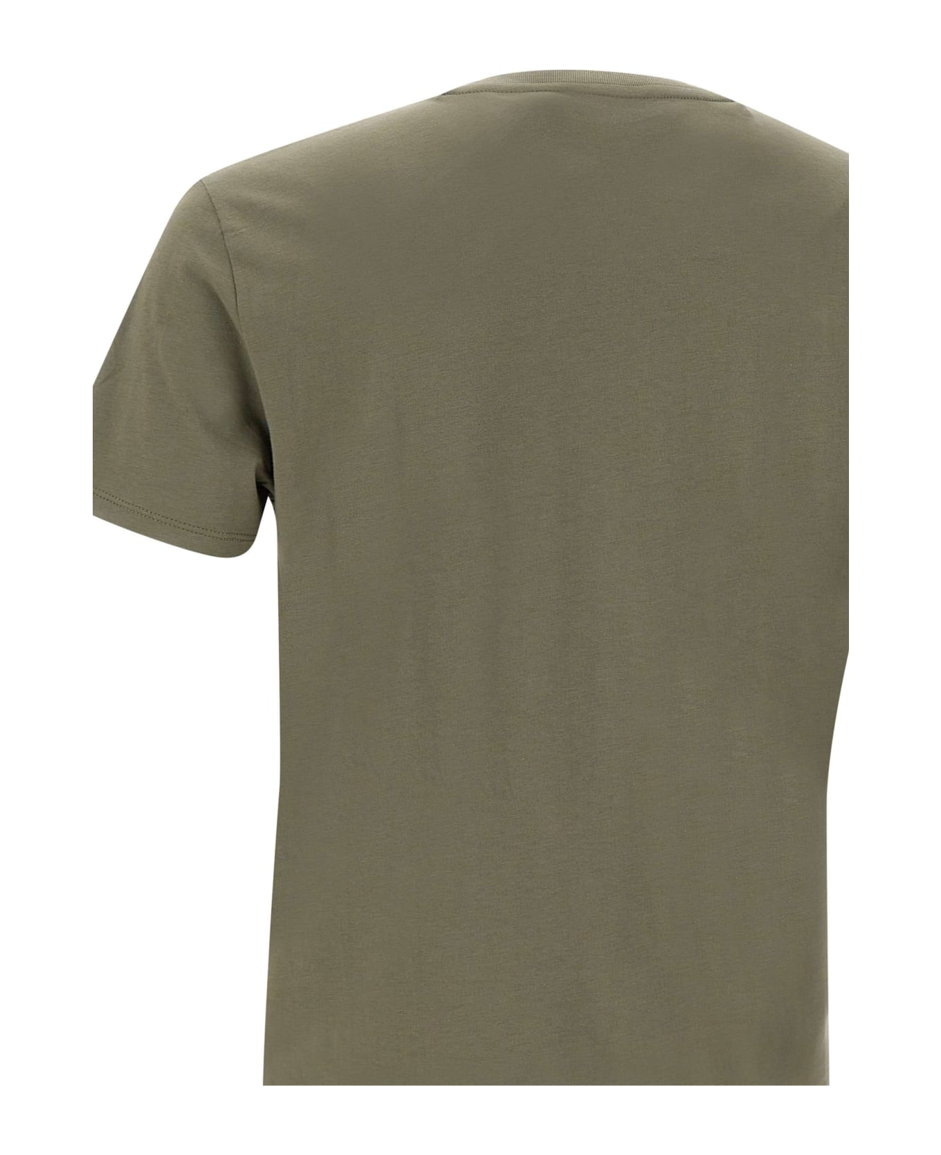 Lacoste Cotton T-shirt - GREEN シャツ