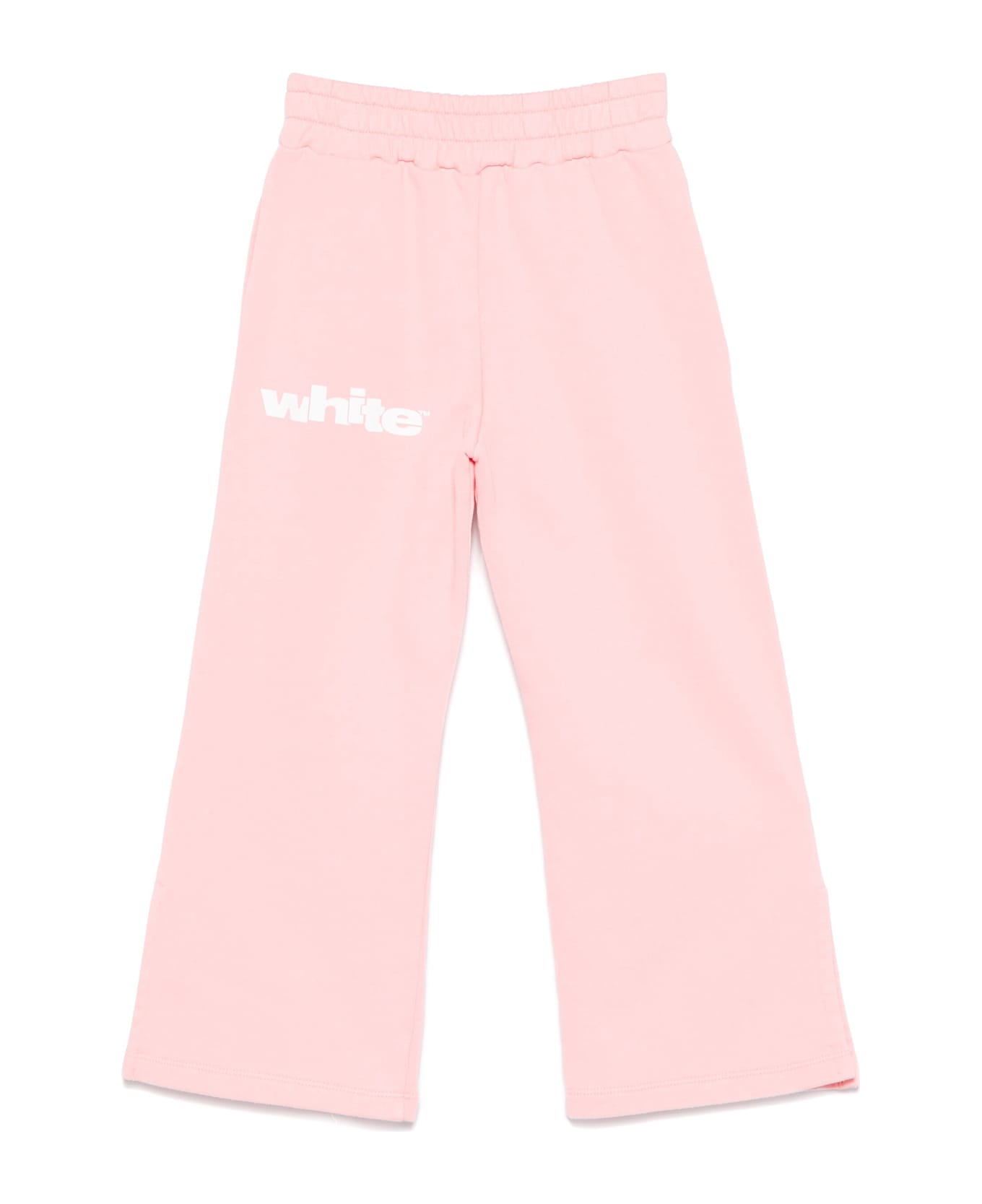 Off-White Type Graphic Sweatpant - Pink White