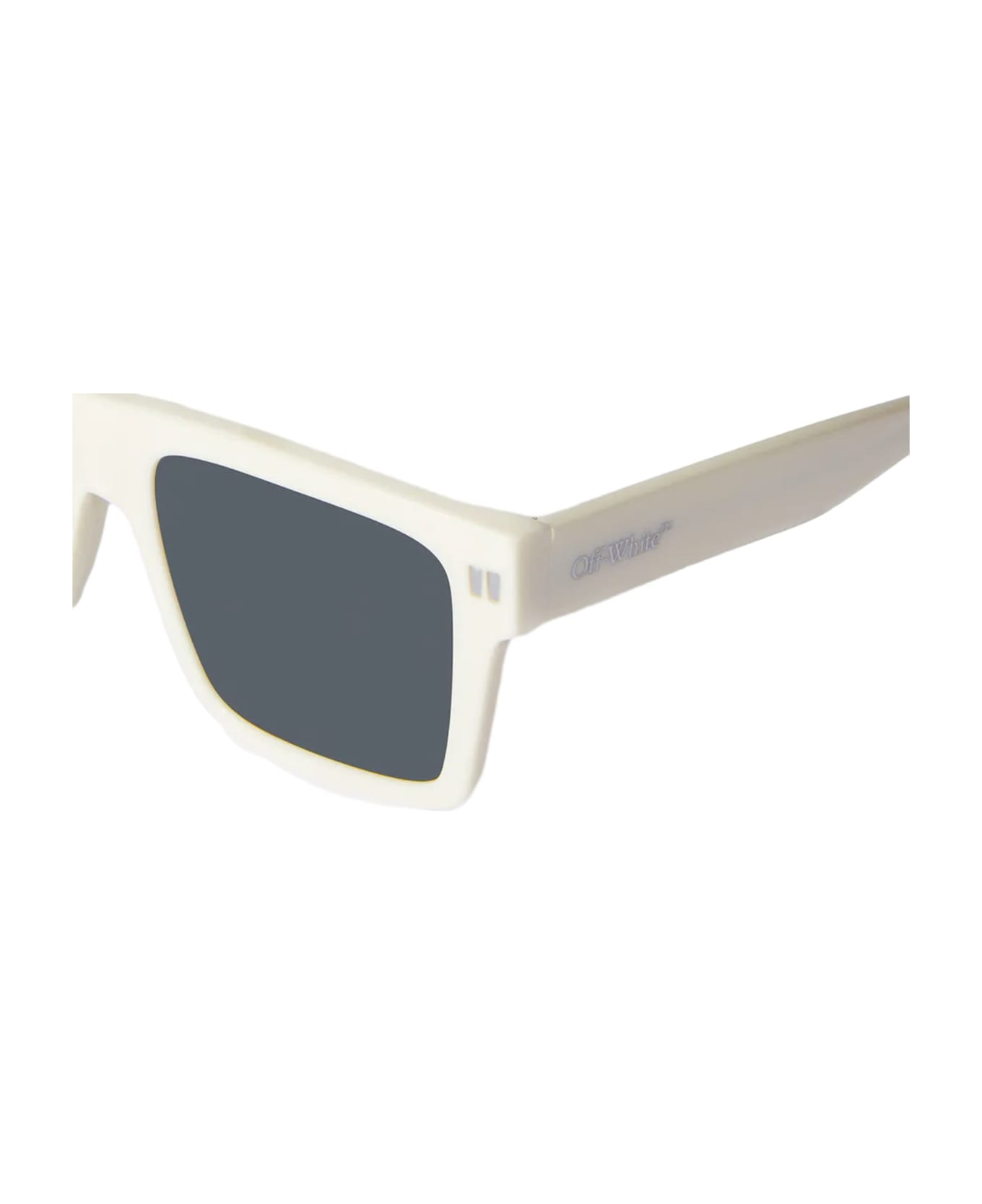 Off-White Lawton - White / Dark Grey Sunglasses - White