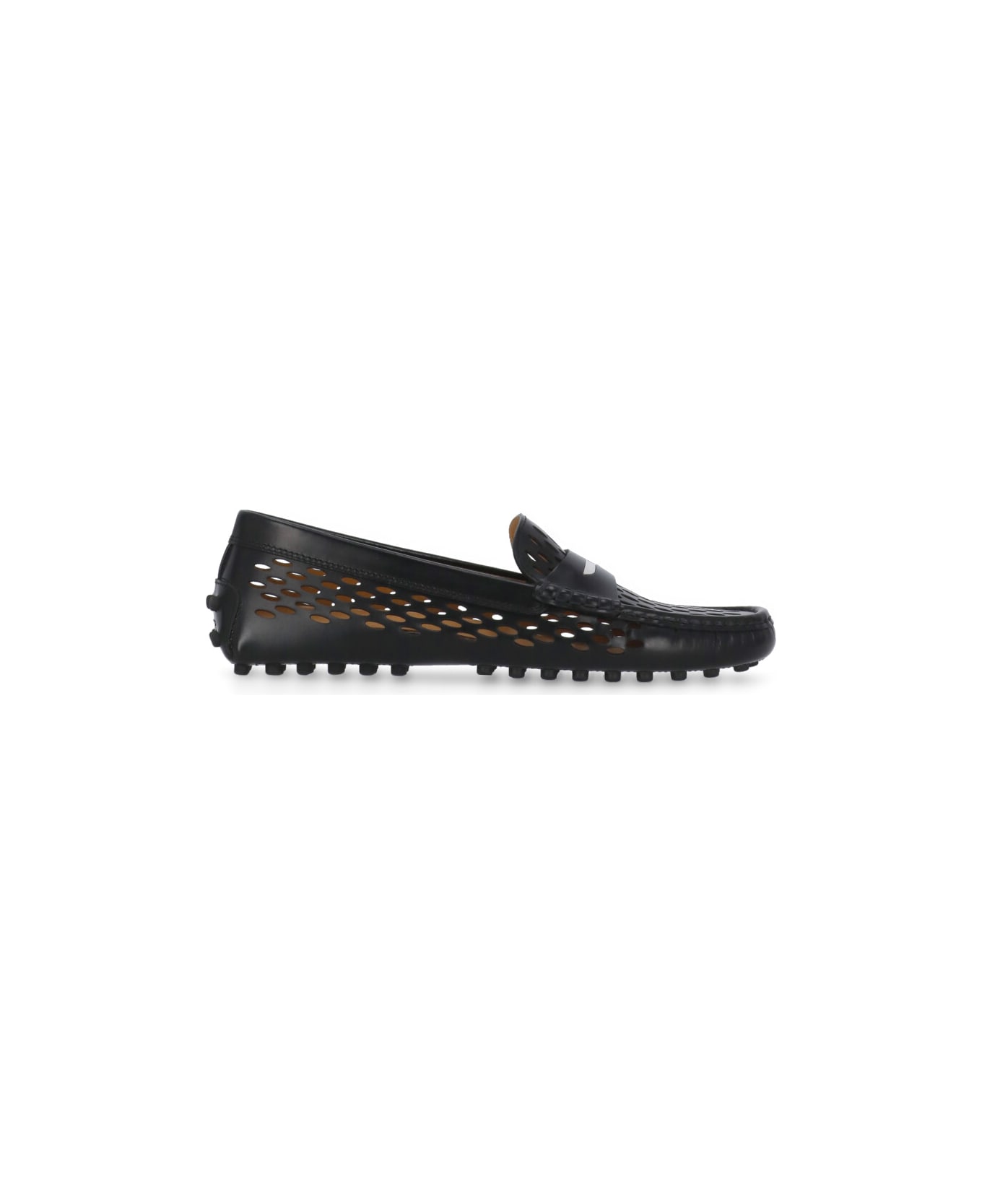 Tod's Leather Loafers - Black