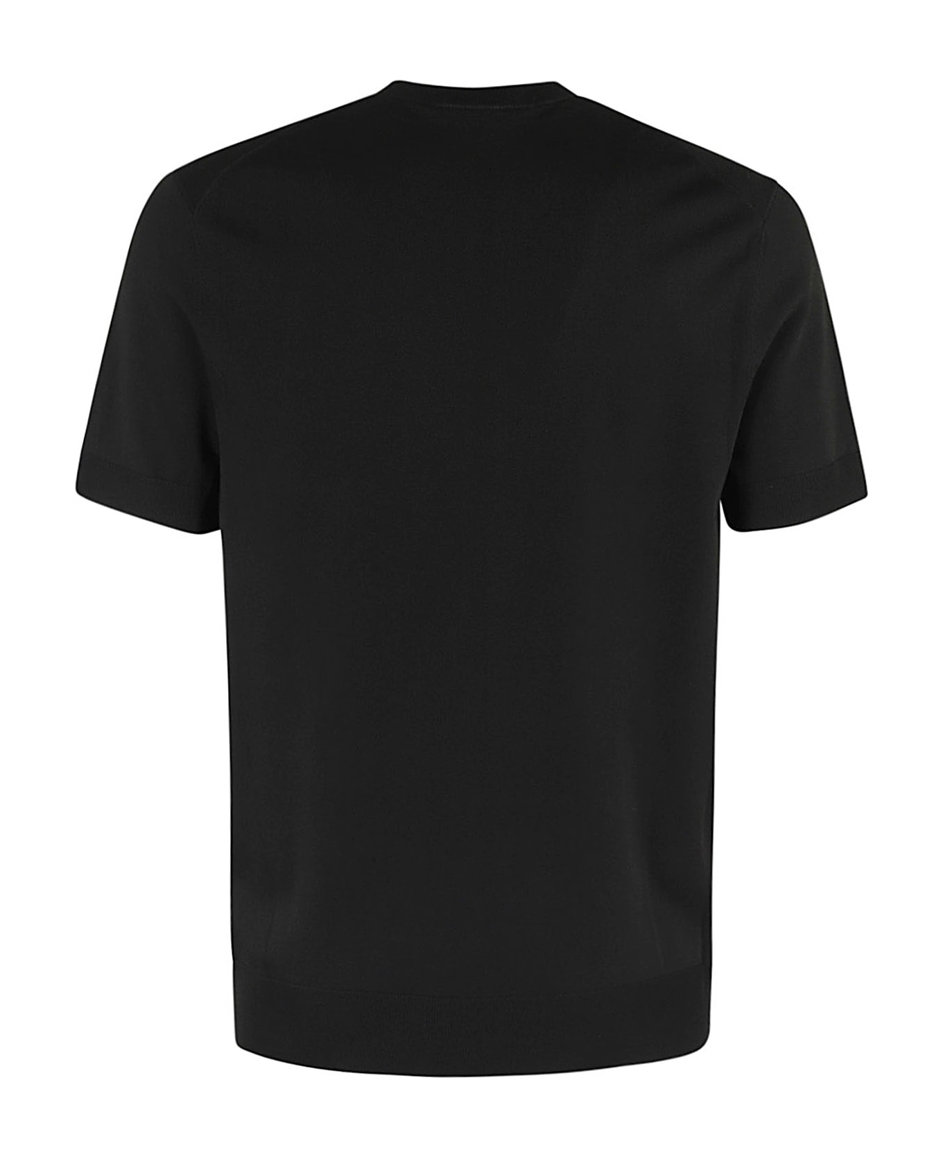 Neil Barrett Tecno Knit T Shirt - N Black