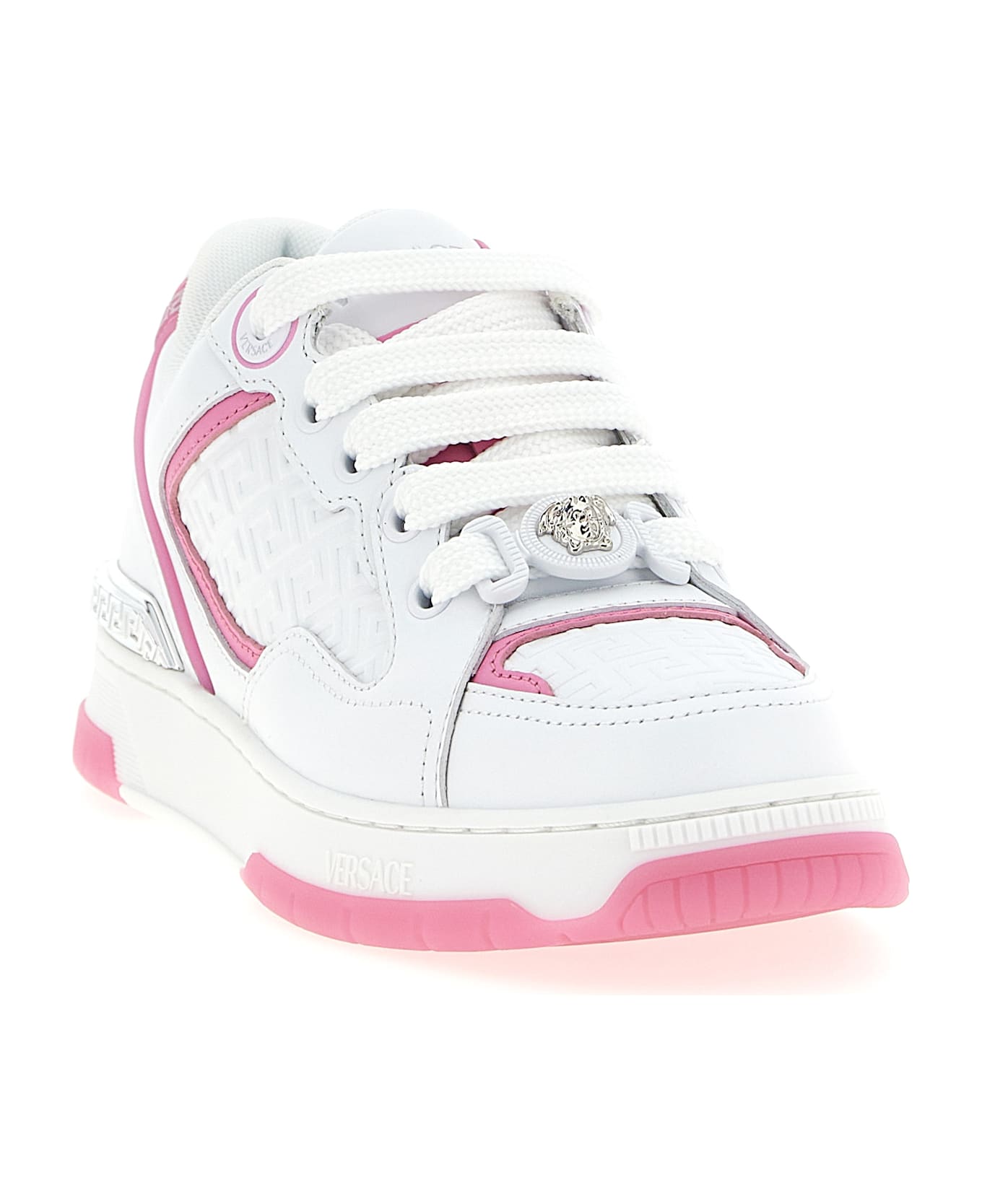 Versace 
biggie Basket
 Sneakers - Pink