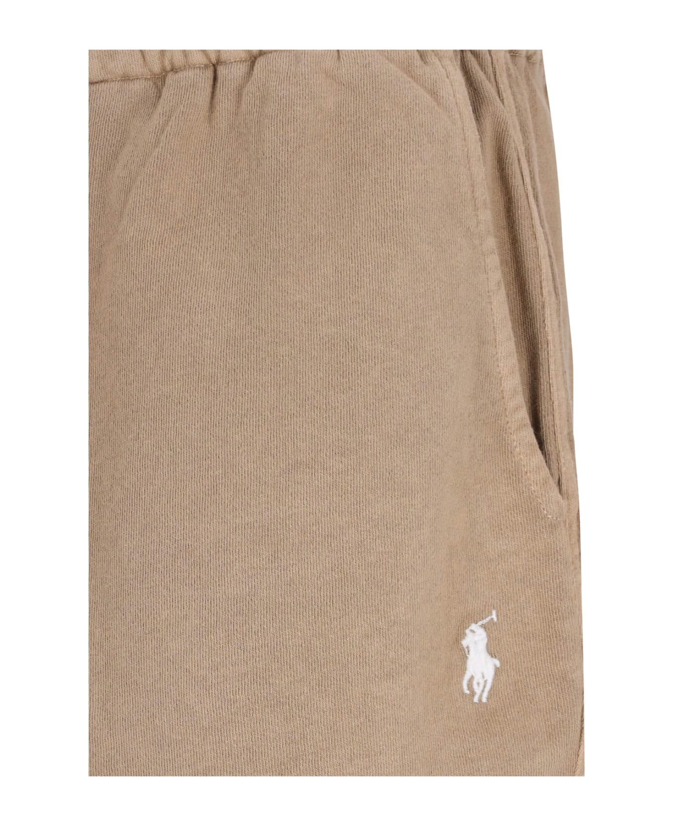 Polo Ralph Lauren Logo Shorts - Beige