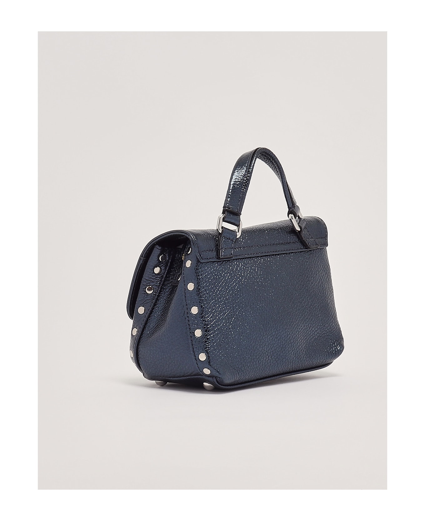 Zanellato Postina Daily Metal Baby Clutch - NAVY METAL