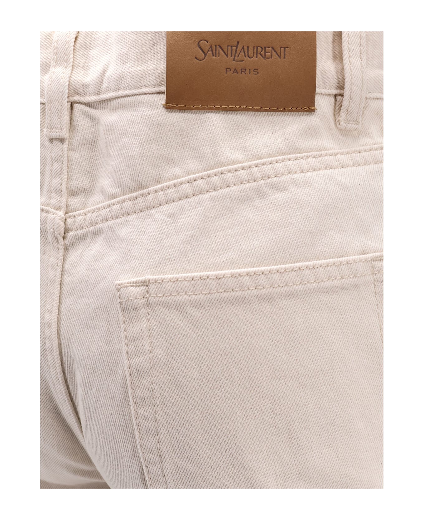 Saint Laurent Trouser - White