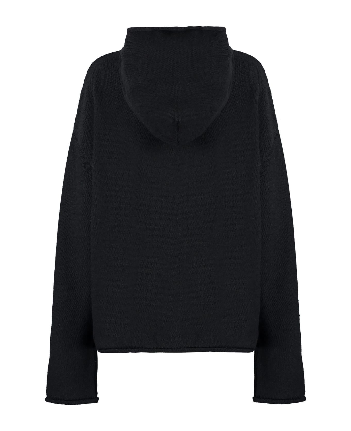 MM6 Maison Margiela Sweater With Hood - Black