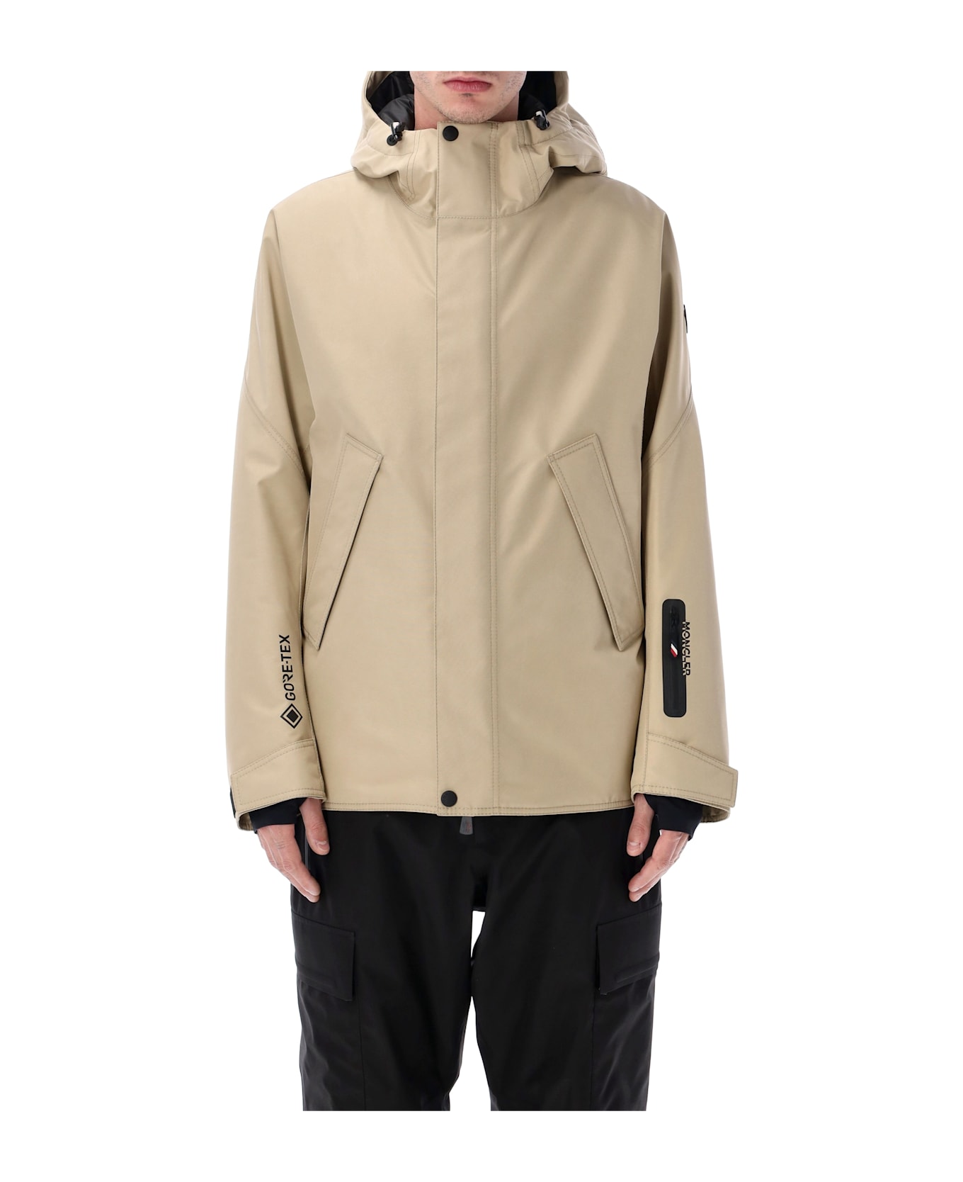 Moncler Grenoble Lambir Gore-tex Ski Jacket - BEIGE