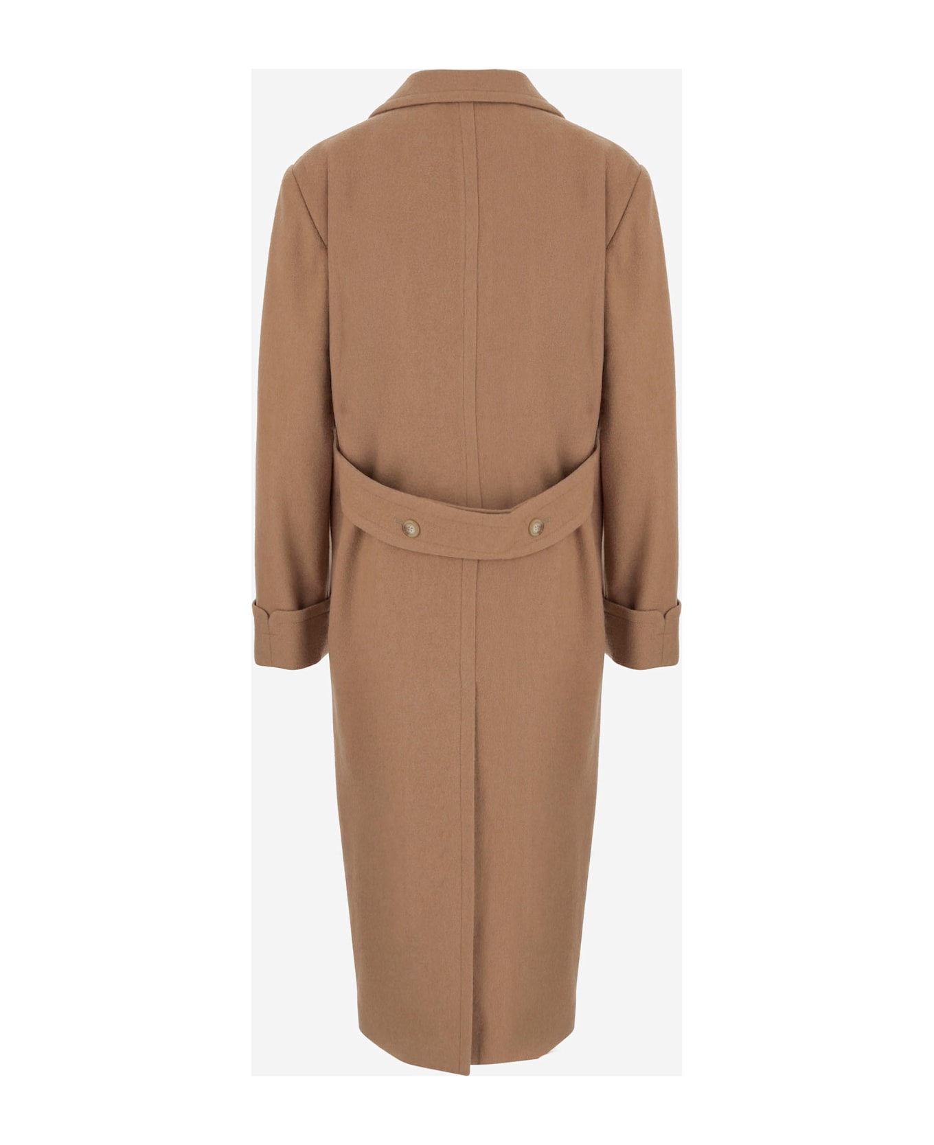 Polo Ralph Lauren Camel Hair Coat - Beige