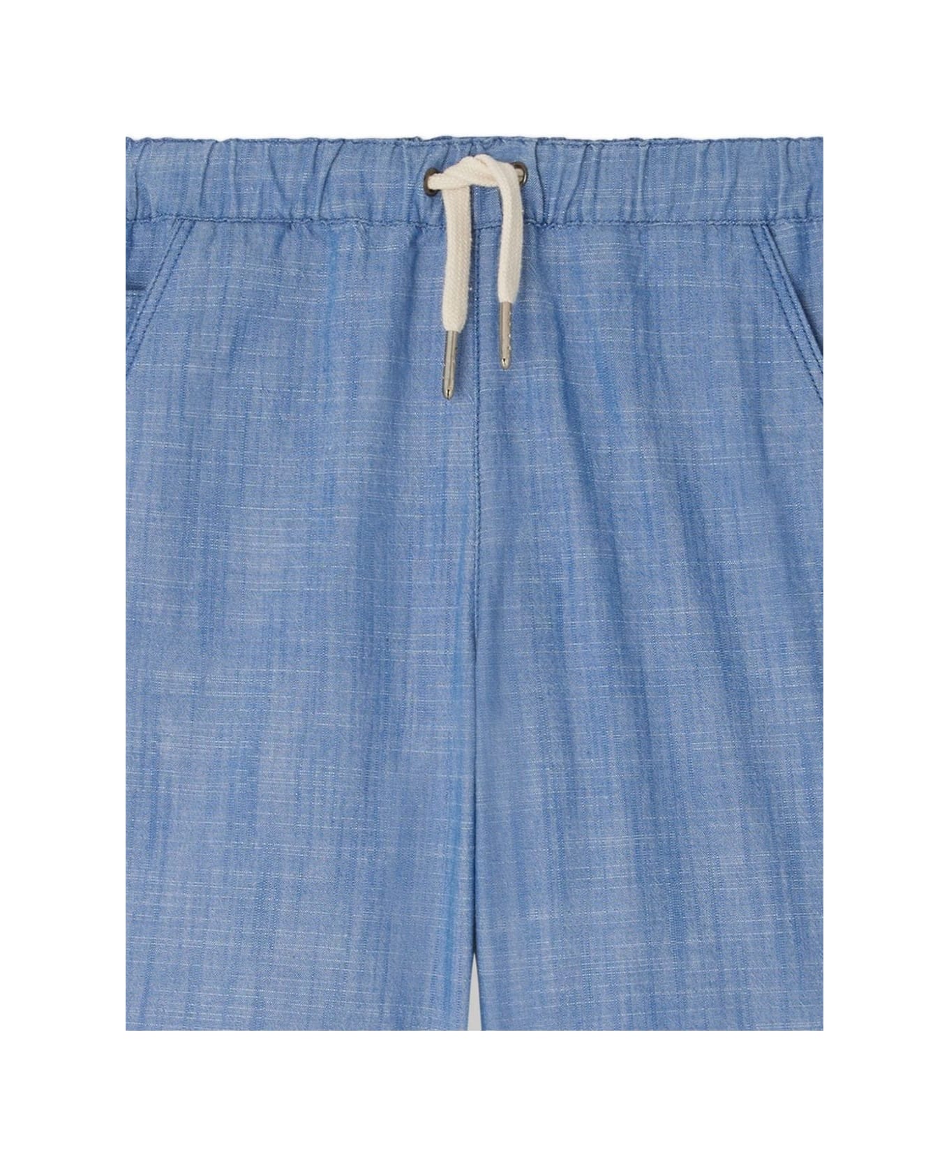 Bonpoint Blue Conway Shorts - Blue ボトムス