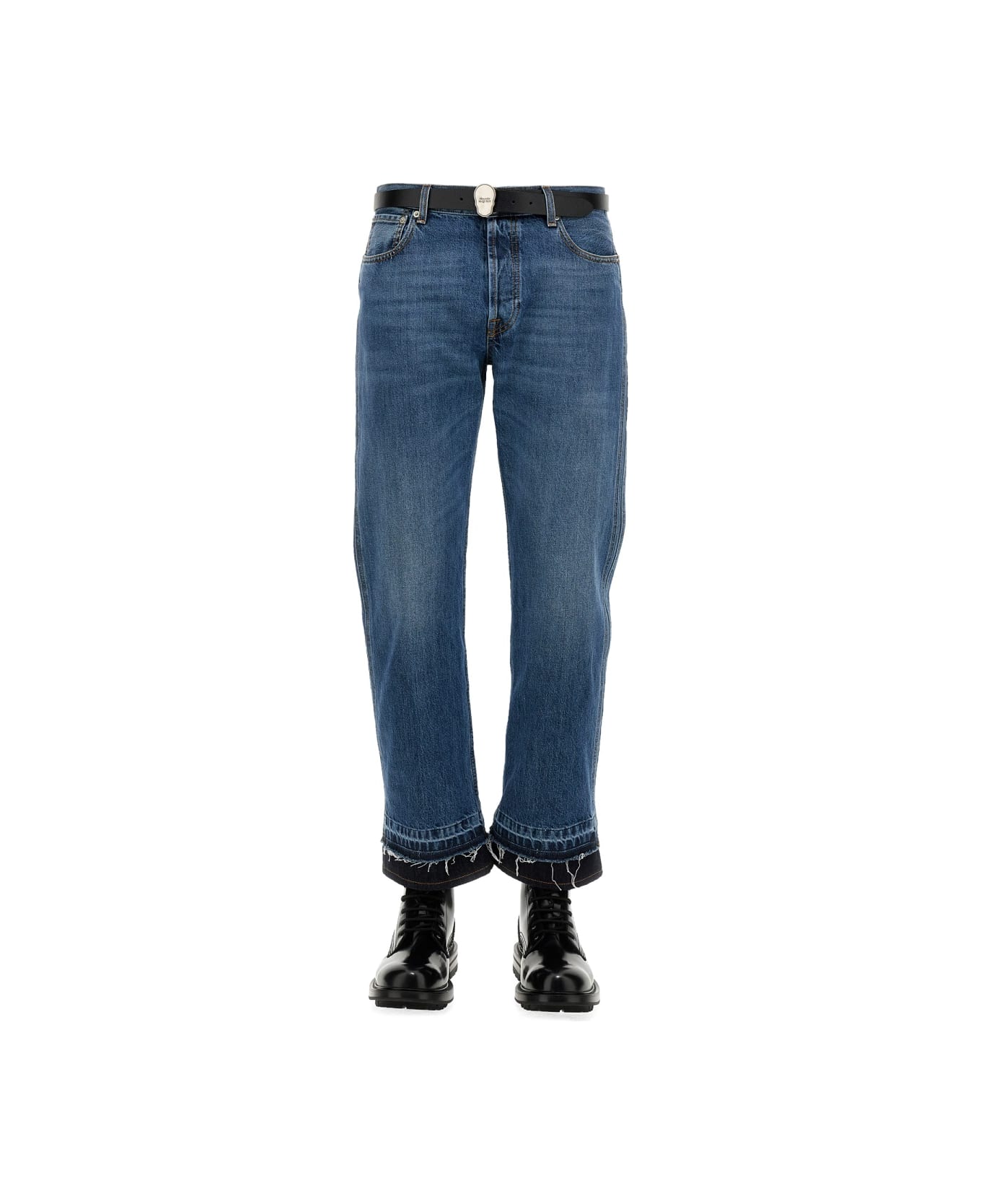Alexander McQueen Jeans In Denim - DENIM