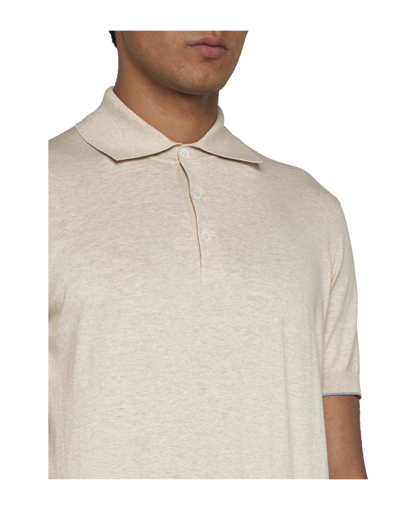 Brunello Cucinelli Polo Shirt - Beige ポロシャツ