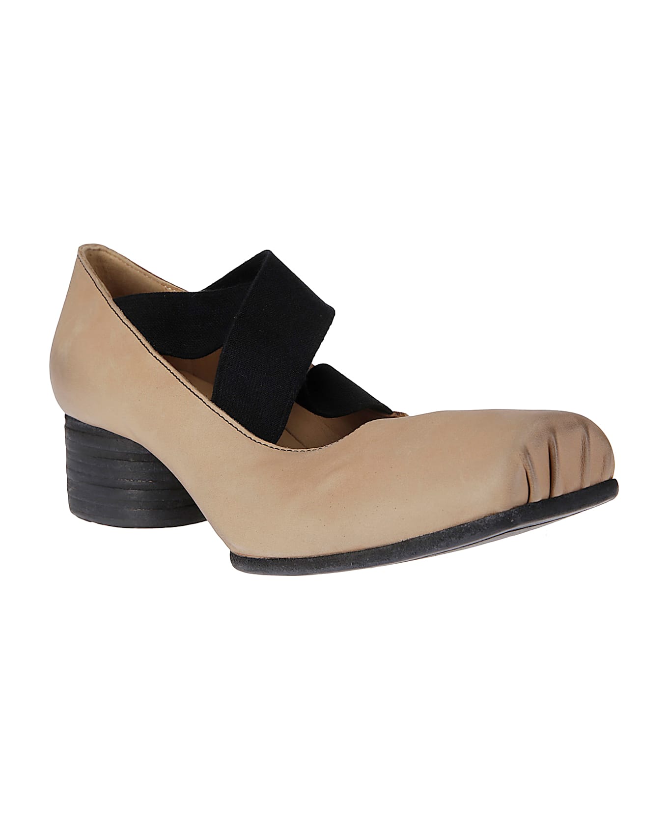 Uma Wang High Ballet Shoes - ROSE/BLACK