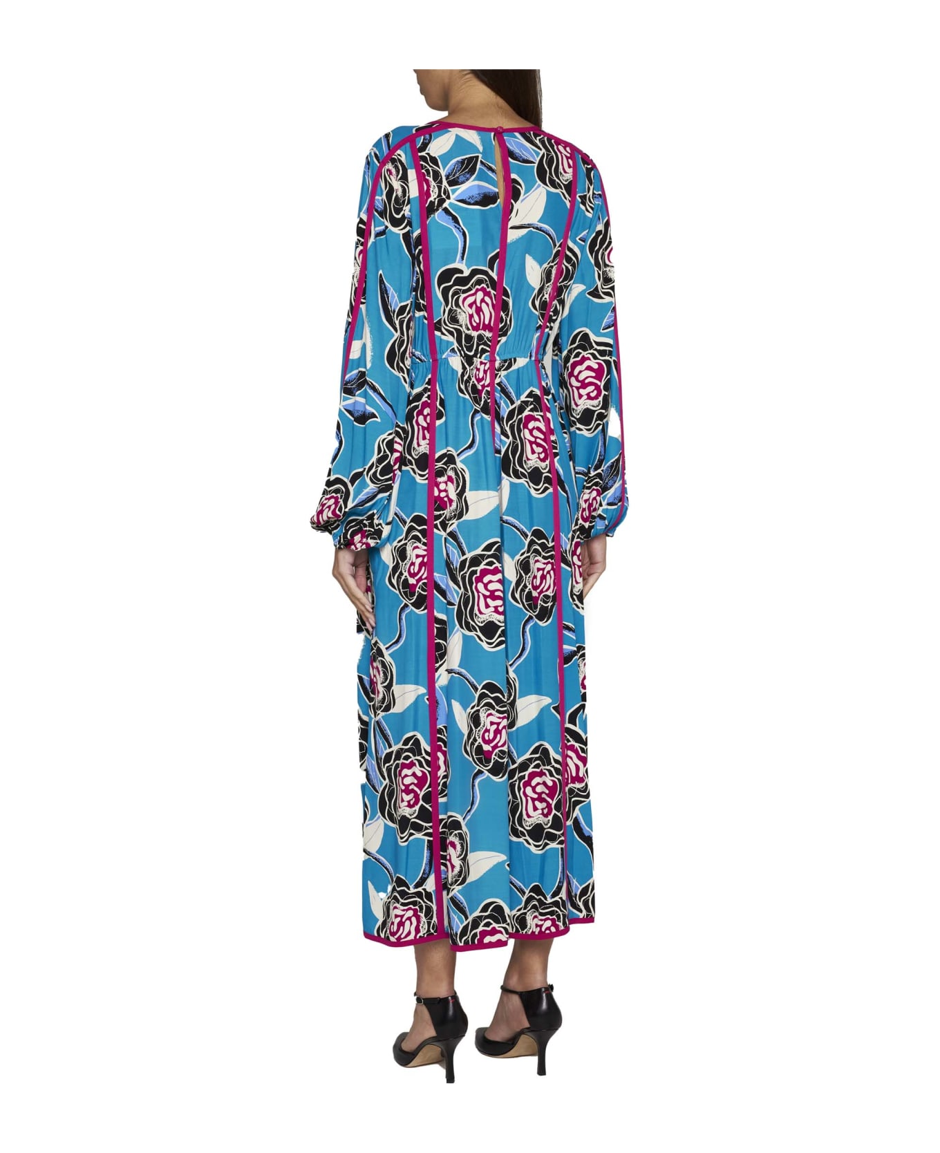 Diane Von Furstenberg Dress - Oracle rose lg barrier ワンピース＆ドレス
