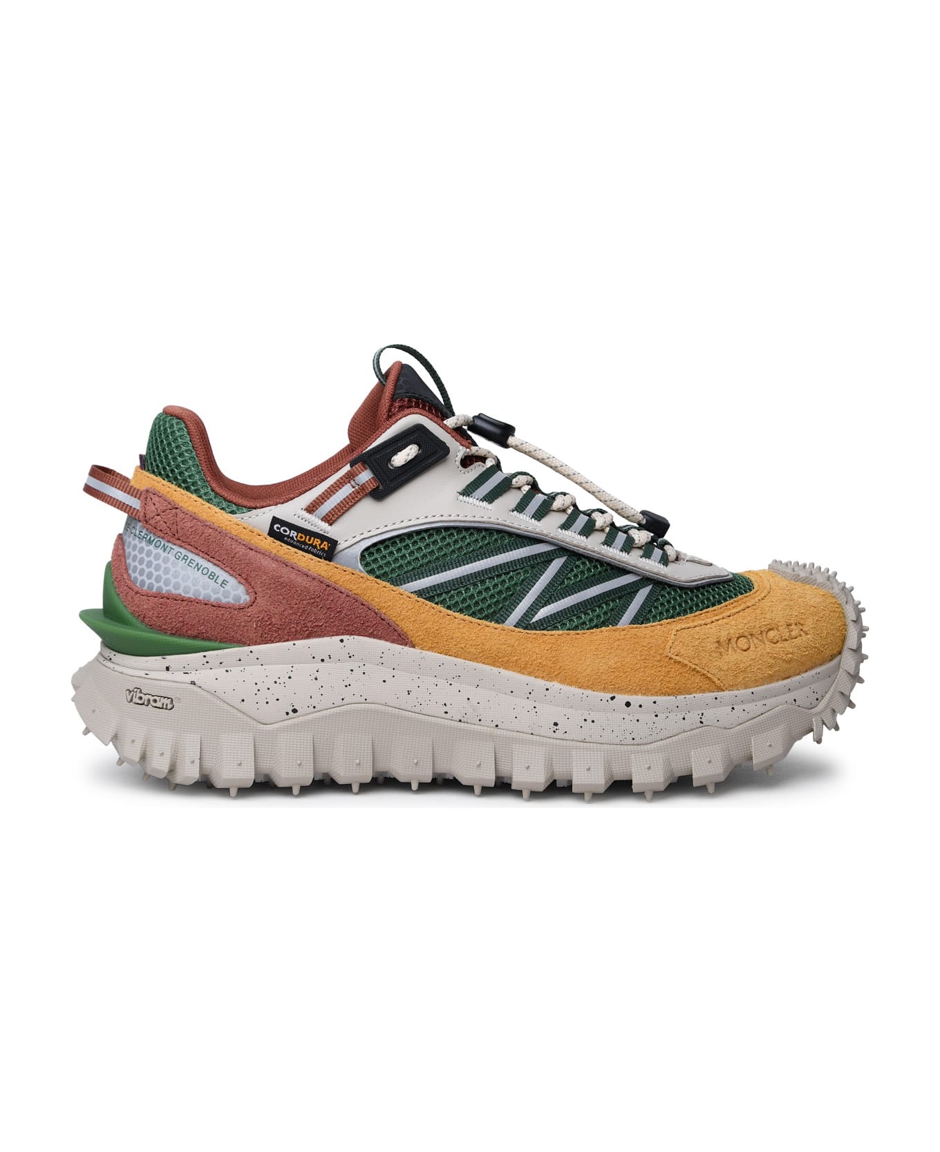 Moncler Multicolor Leather Blend Sneakers - Multicolor