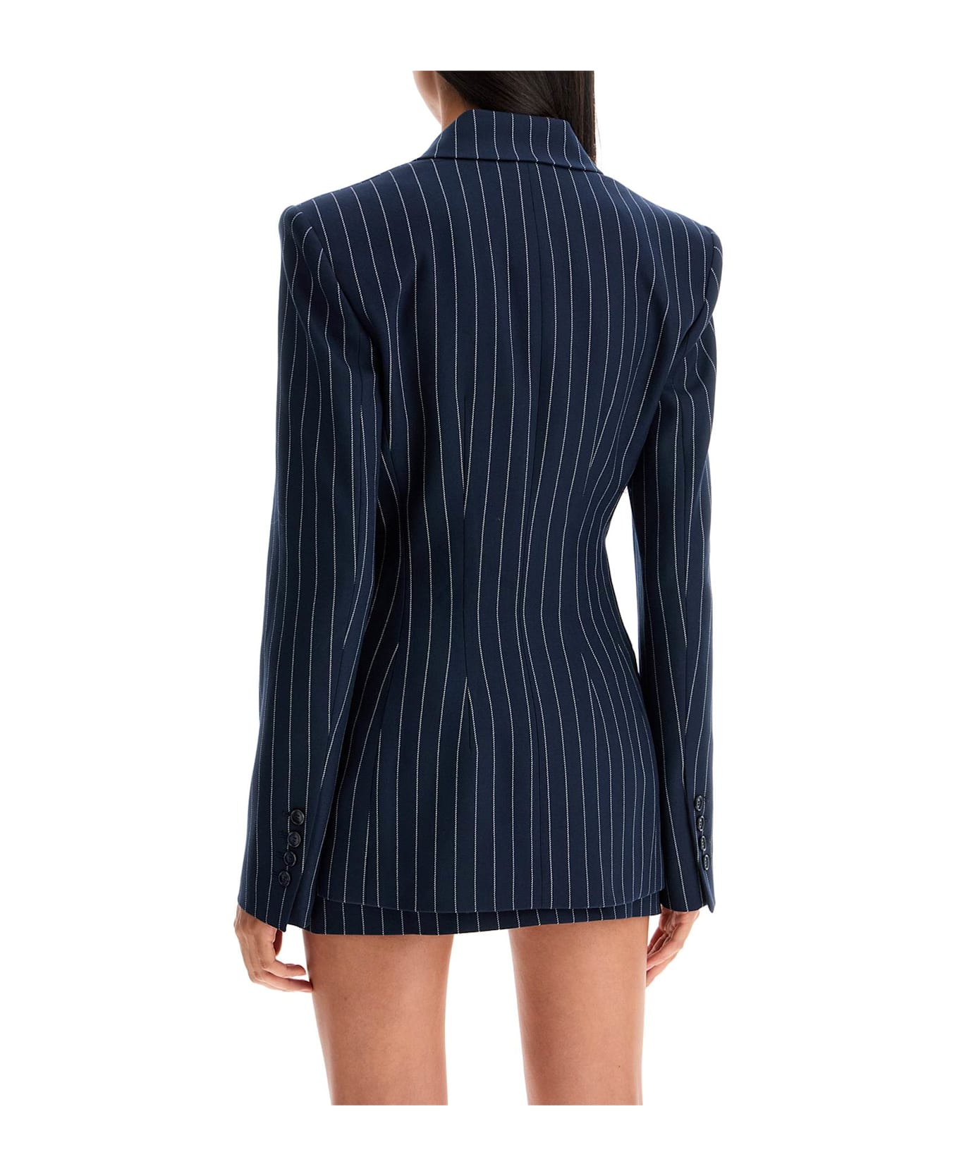 The Andamane Shannon Pinstripe - BLUEWHITE (Blue)