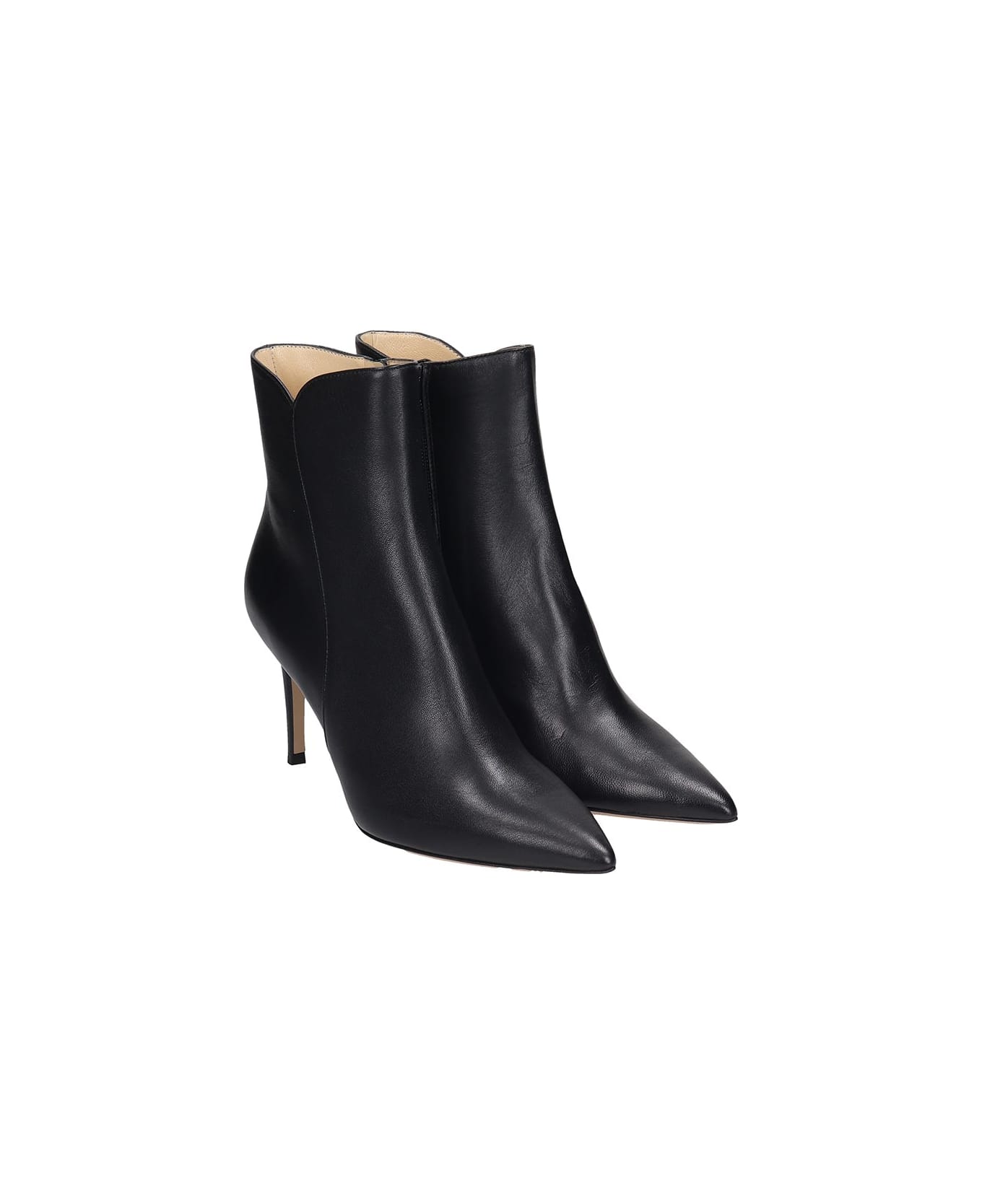 Fabio Rusconi High Heels Ankle Boots In Black Leather | italist, ALWAYS ...