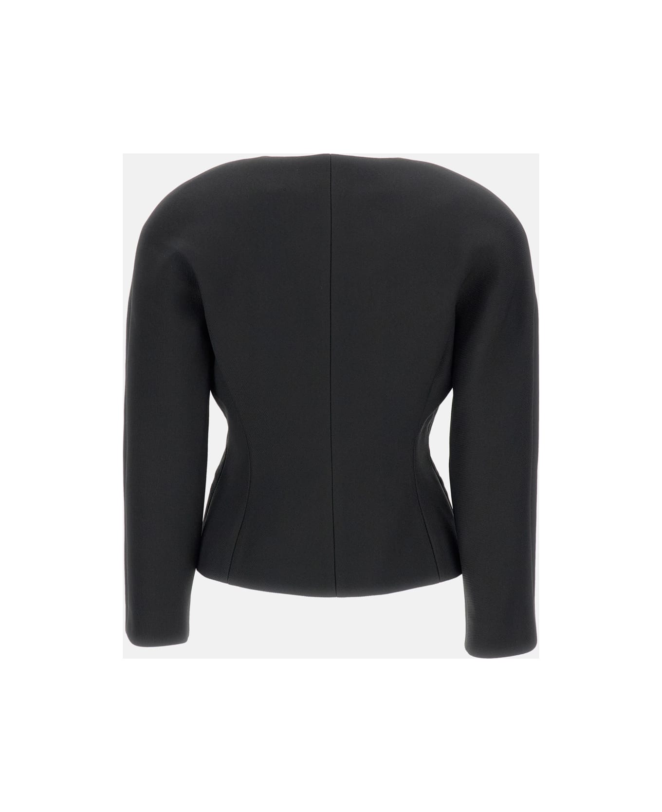 Jacquemus La Petite Veste Ovalo Jacket - Black