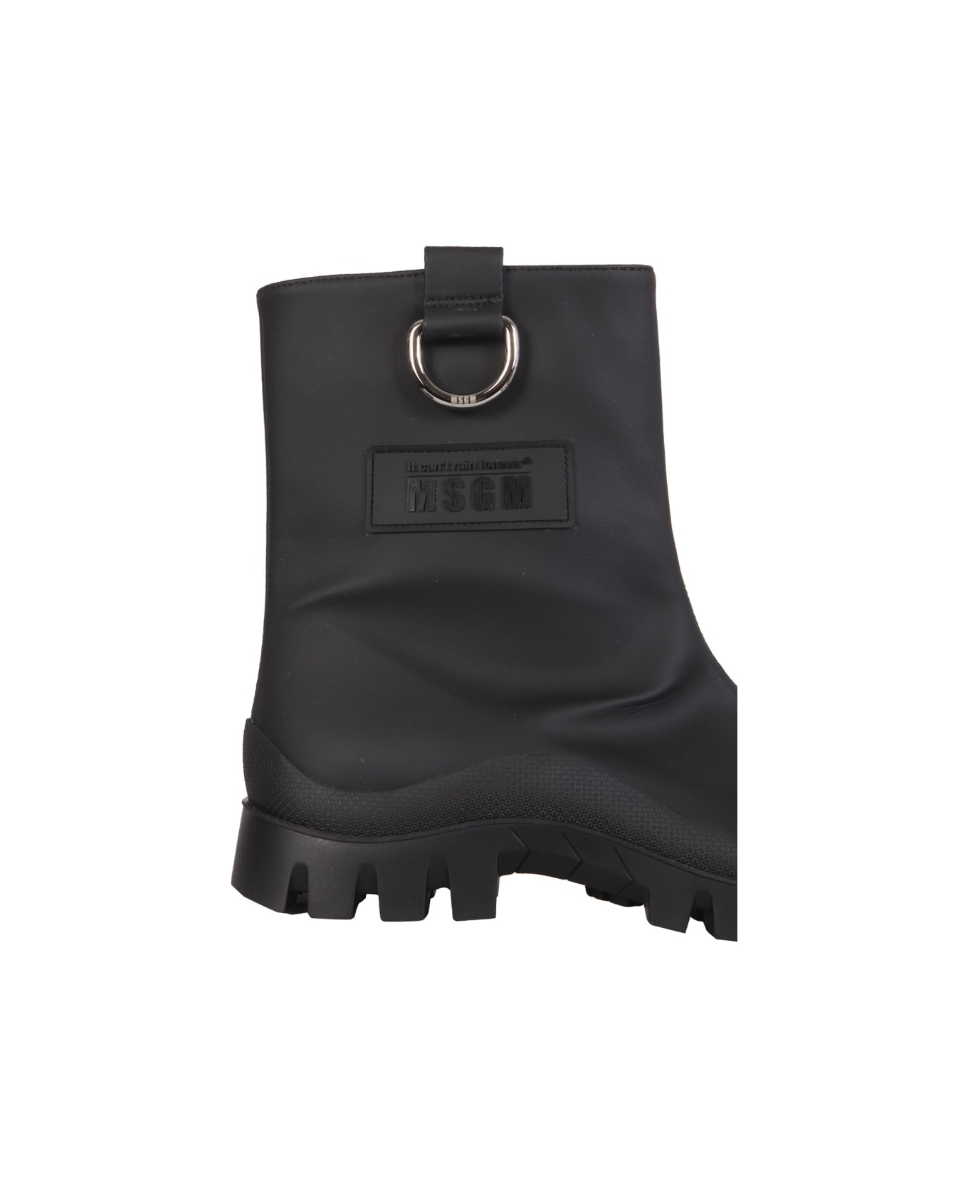 MSGM Rain Boots - BLACK