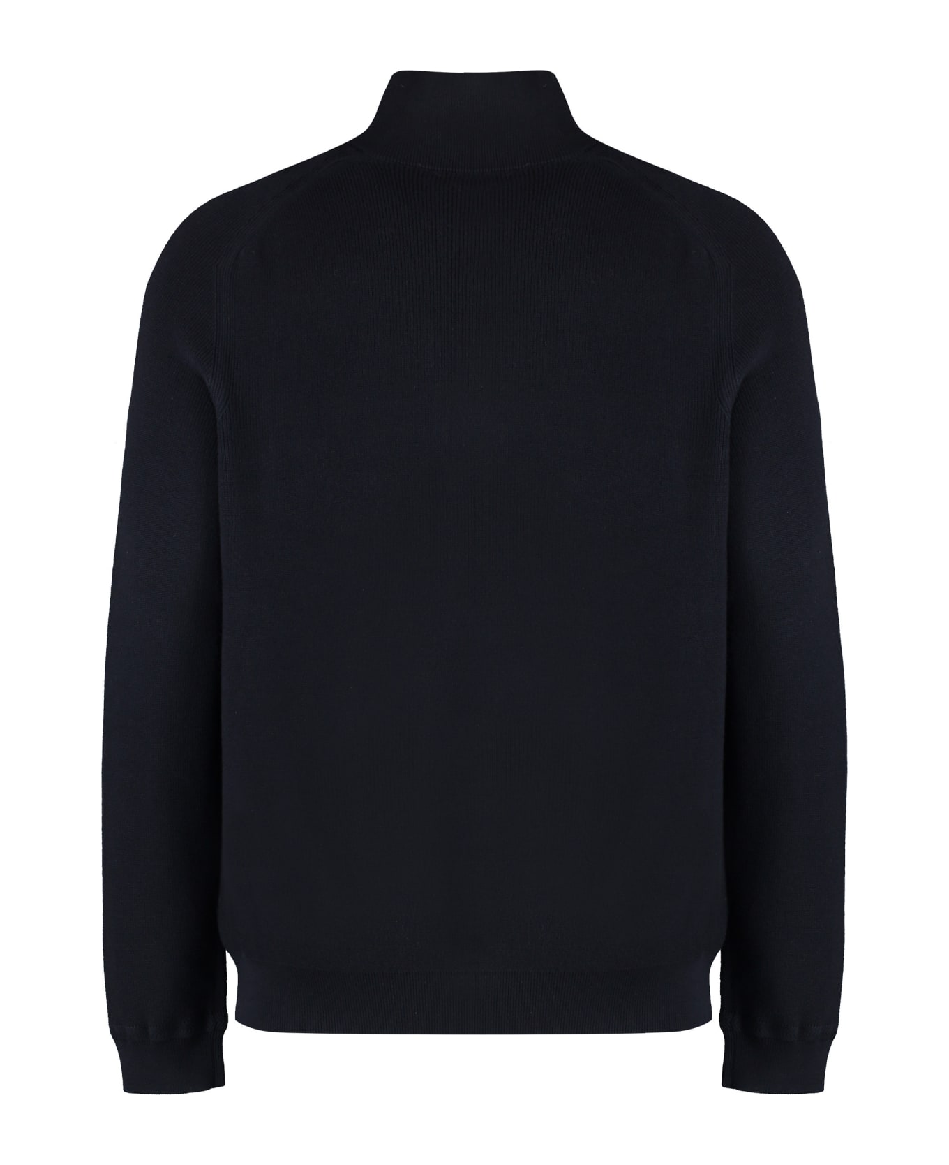 Moncler Cotton Blend Sweater - blue ニットウェア