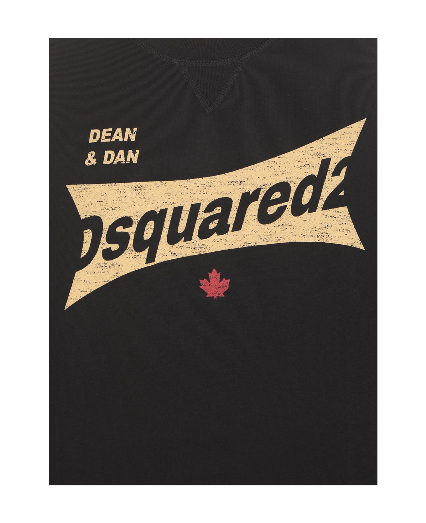 Dsquared2 Sweatshirt With Logo - Black