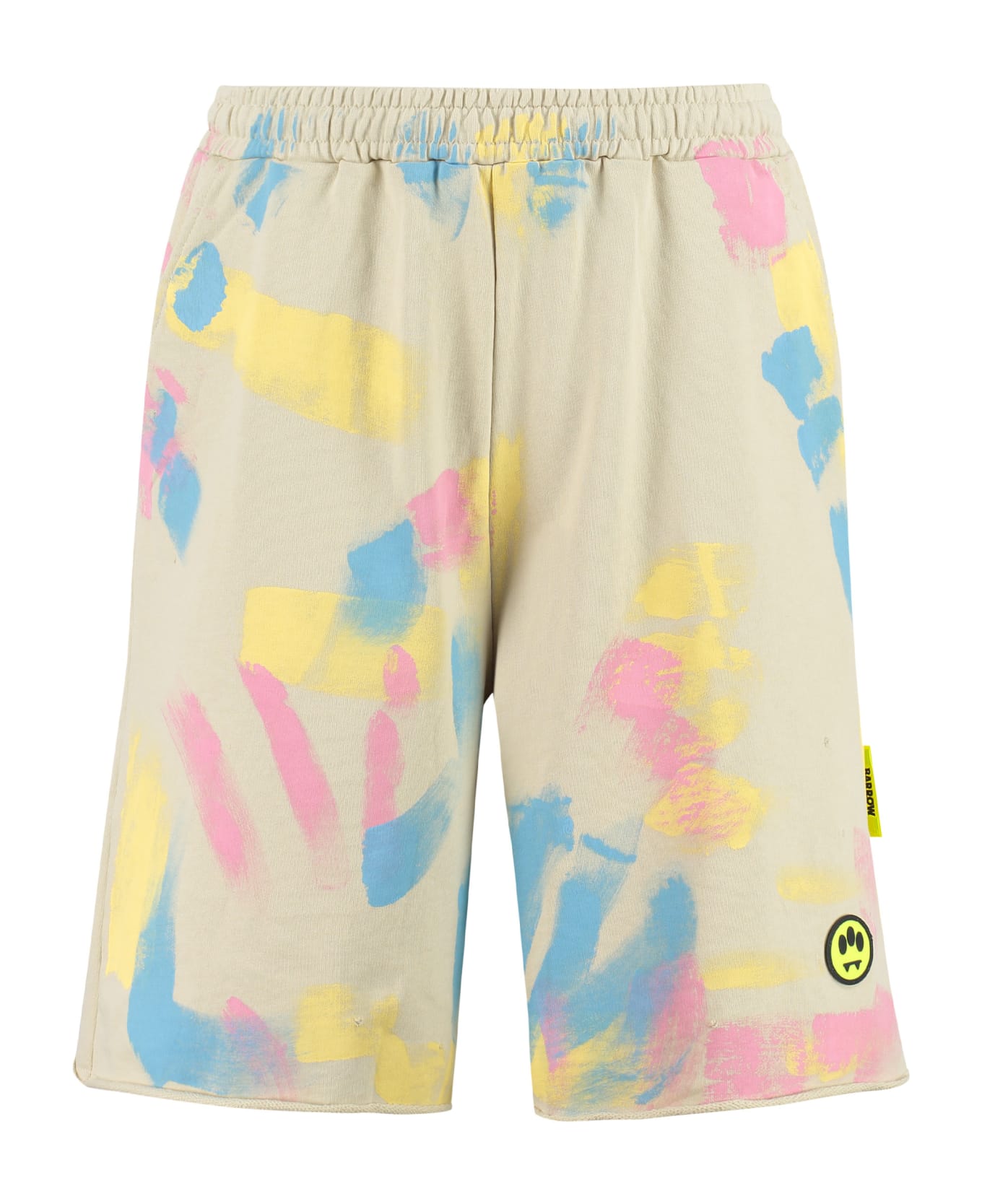 Barrow Printed Sweatshorts - Beige