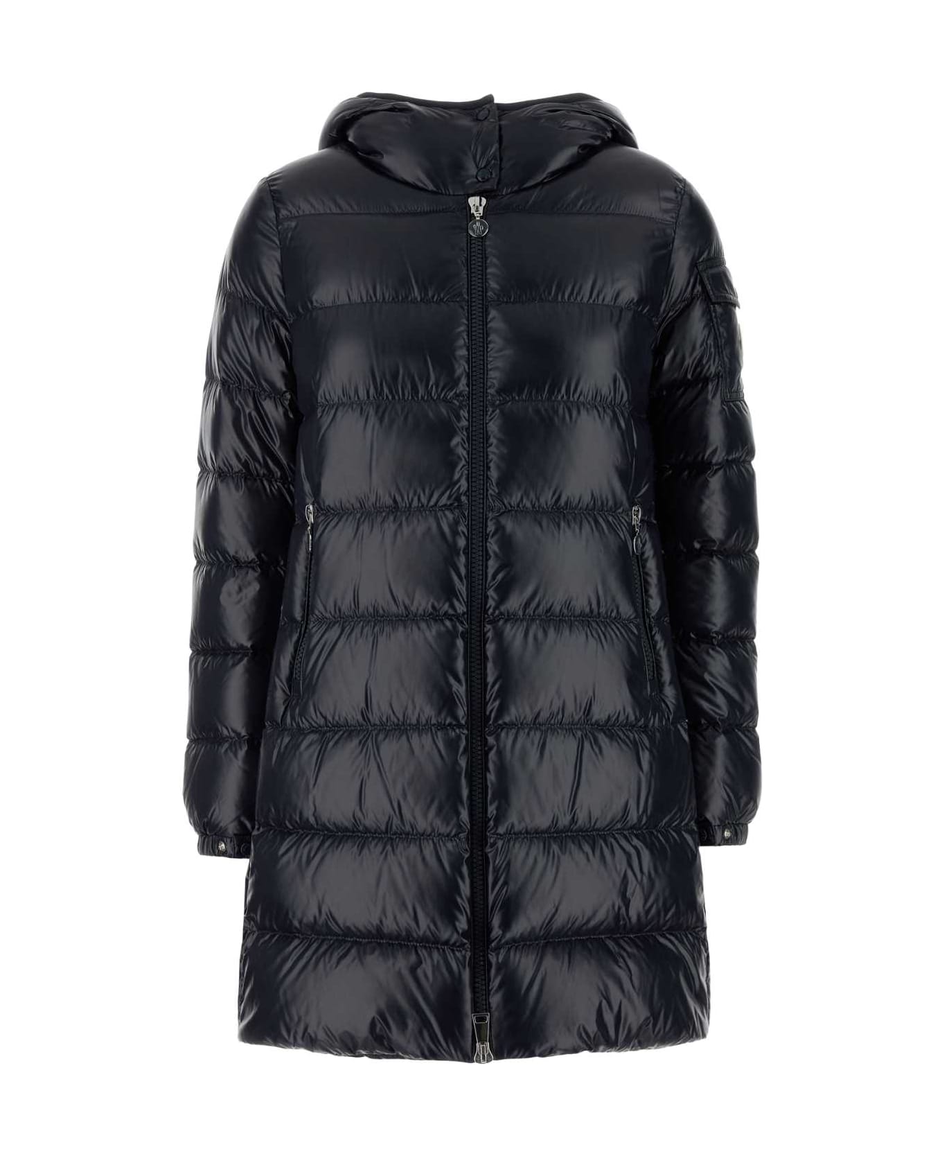 Moncler Navy Blue Nylon Courcelles Down Jacket - 742